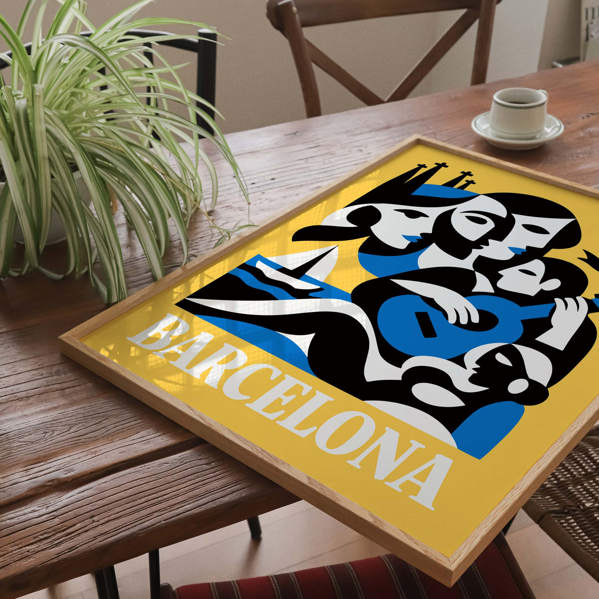 Barcelona Travel Poster