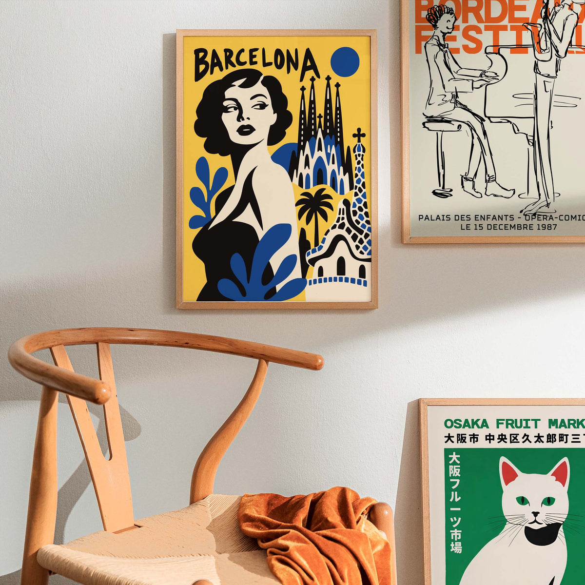 Barcelona Travel Wall Art Print