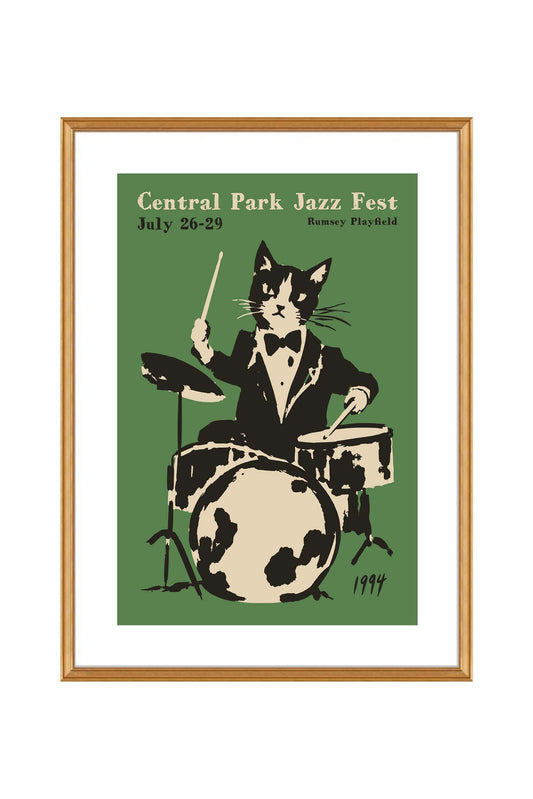 Central Park Jazz Fest Poster