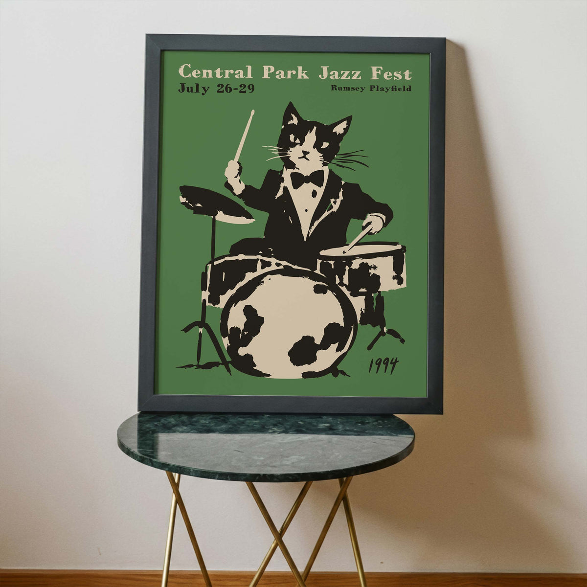 Central Park Jazz Fest Poster