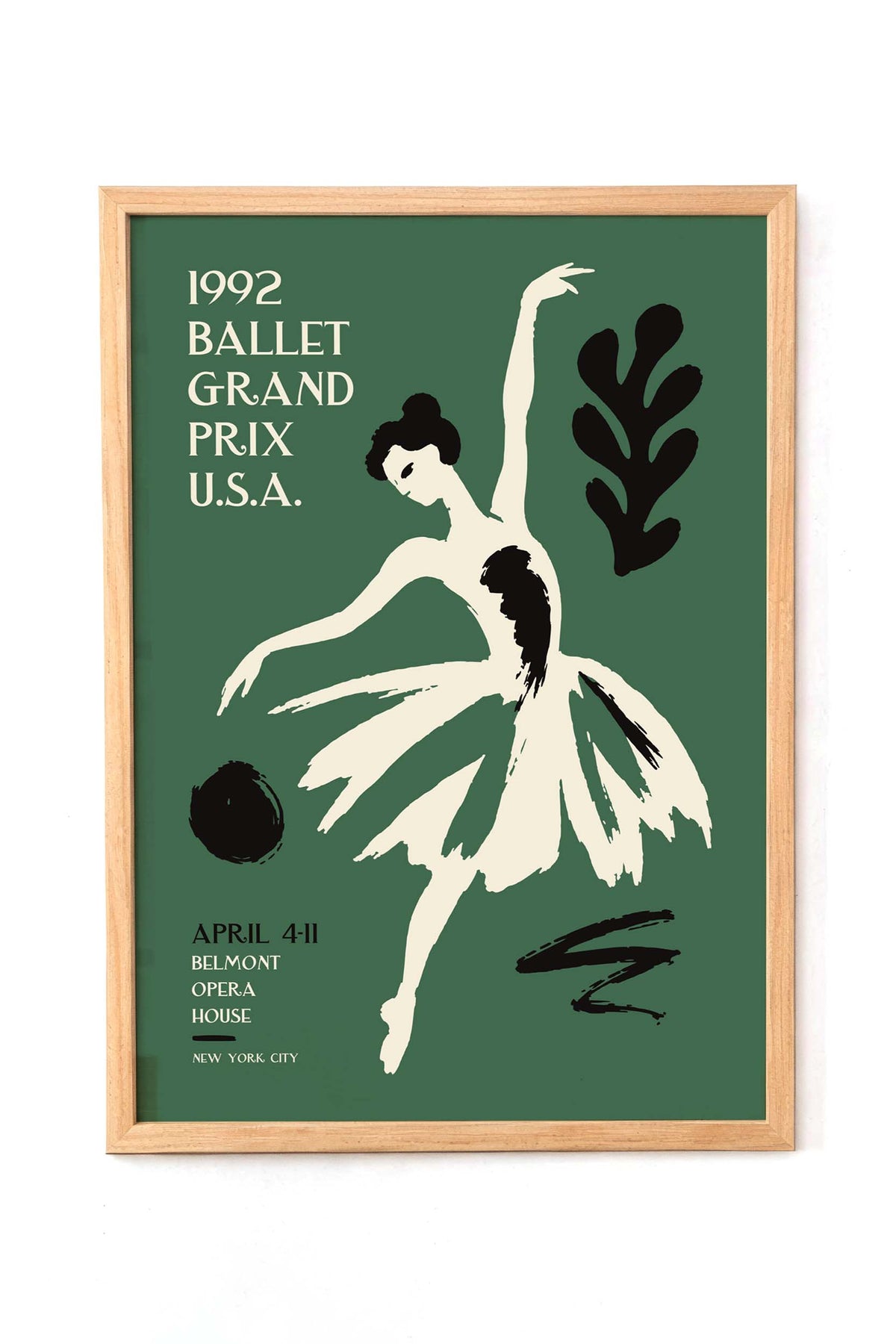 Ballet Grand Prix Poster