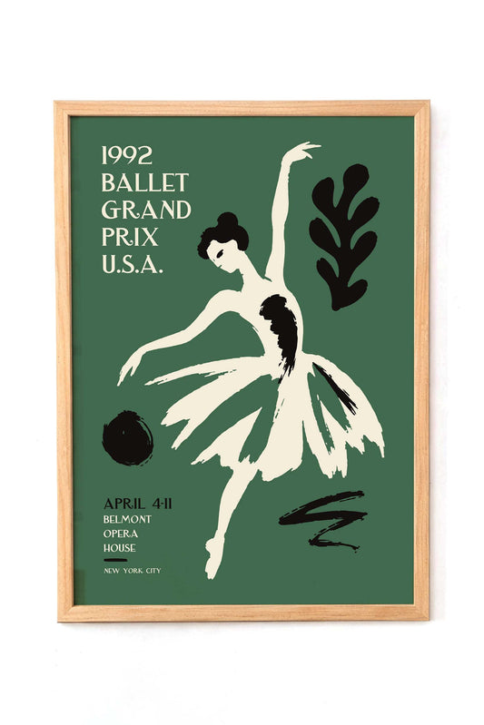 Ballet Grand Prix Poster