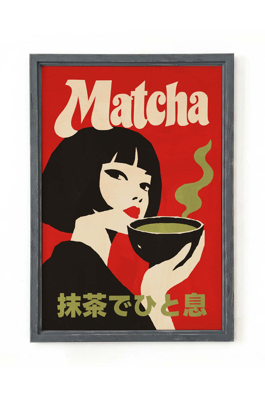 Matcha Japanese Tea Poster