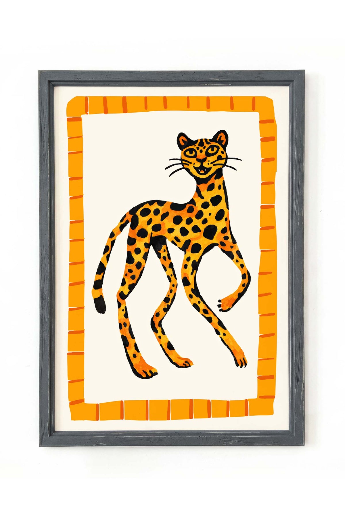 Leopard Wildlife Poster Wall Art