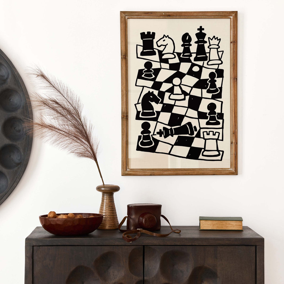 Chess Strategy Game Poster Print