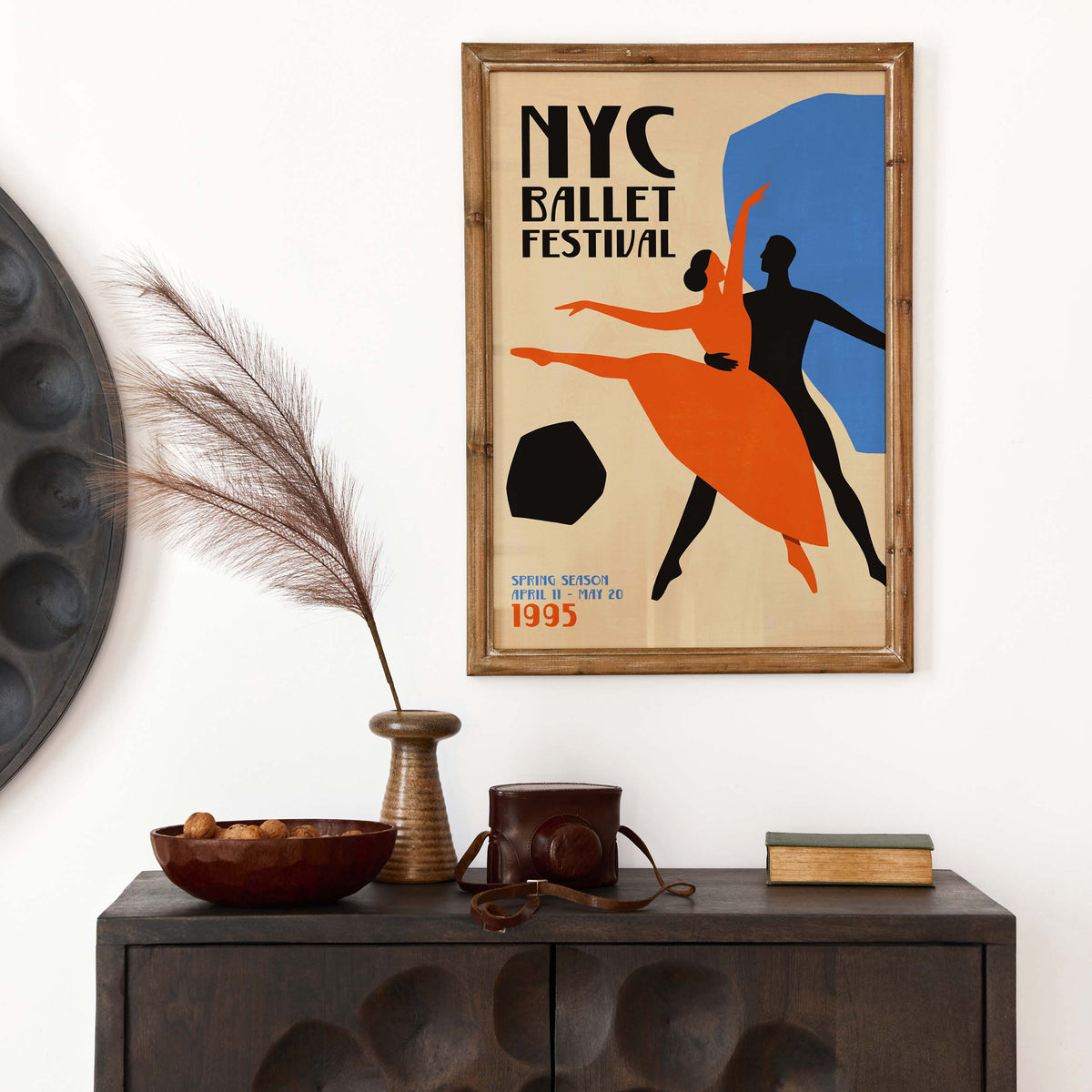 NYC Ballet Festival Poster Print