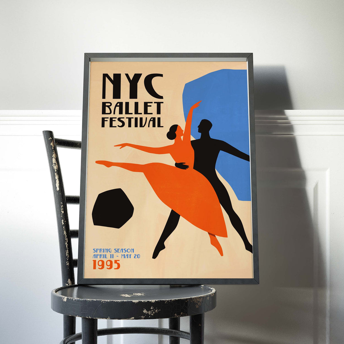 NYC Ballet Festival Poster Print
