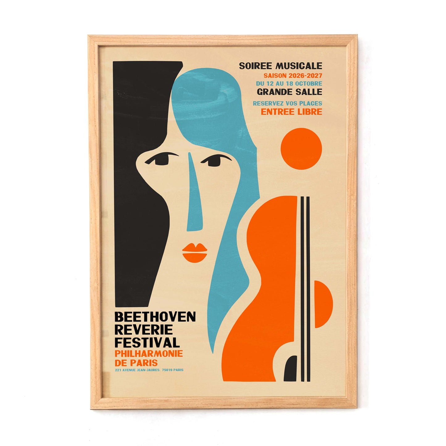 Beethoven Reverie Festival Poster