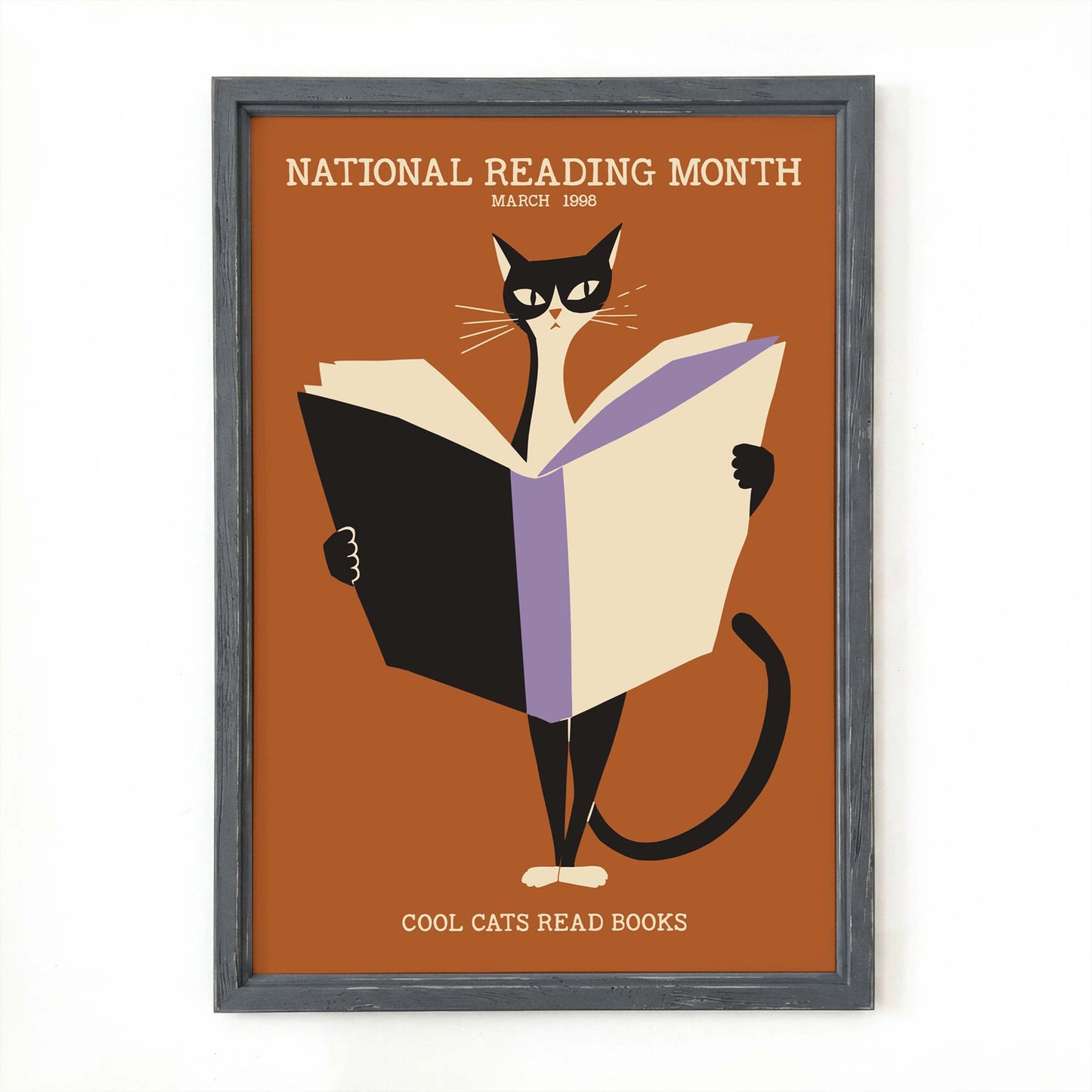 National Reading Month Poster For Reading Room