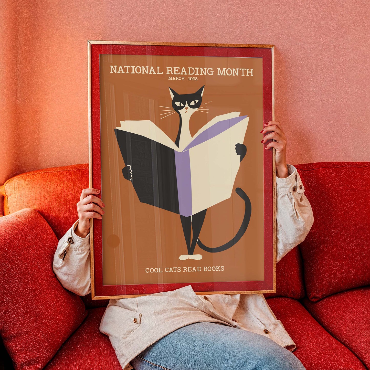 National Reading Month Poster For Reading Room
