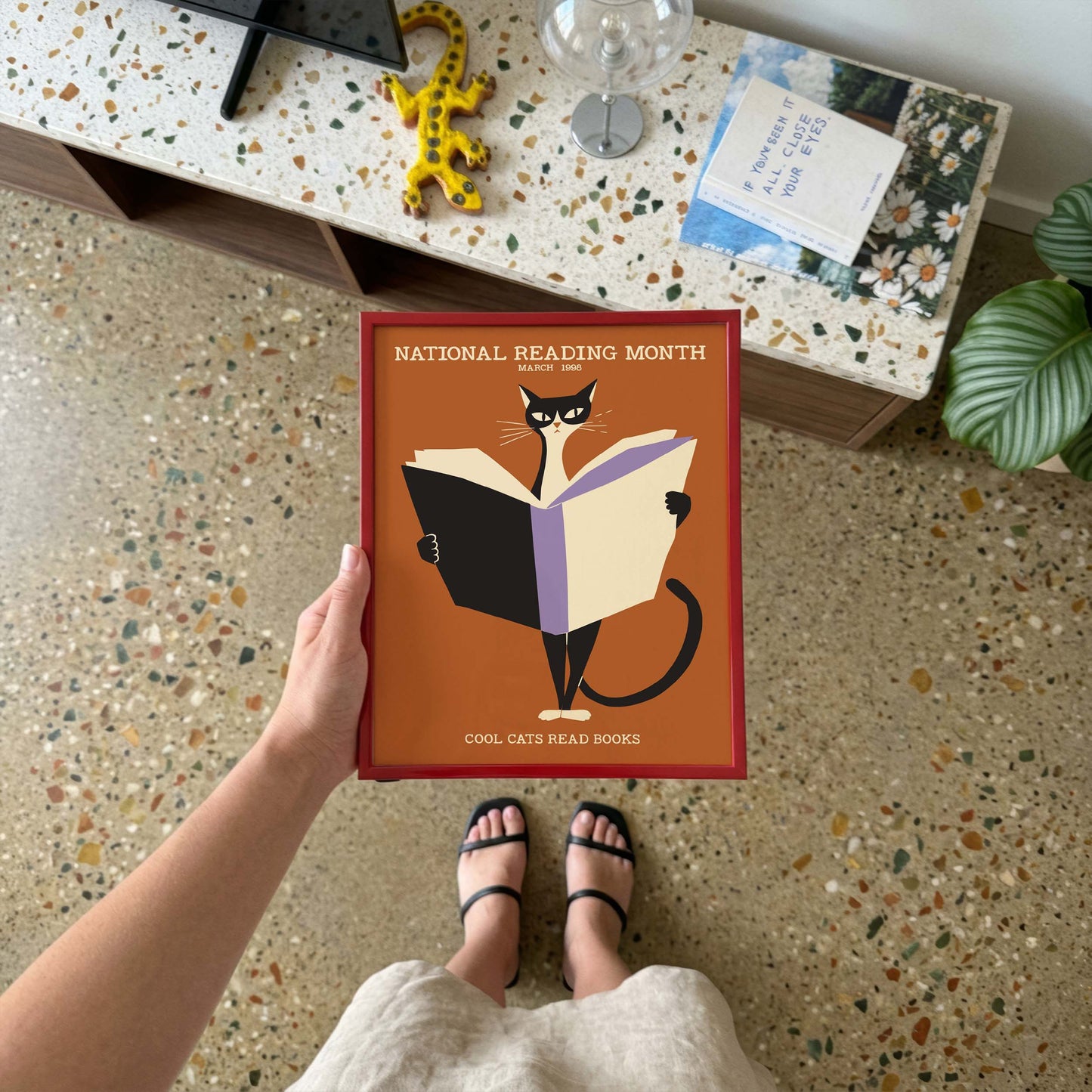 National Reading Month Poster For Reading Room