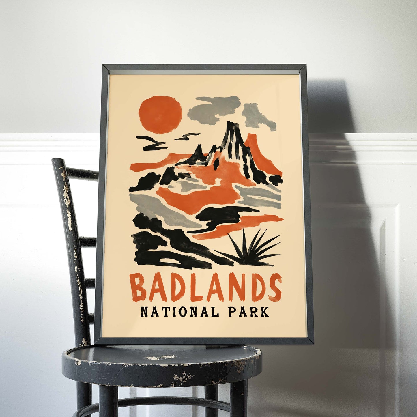 Badlands Poster For Living Room