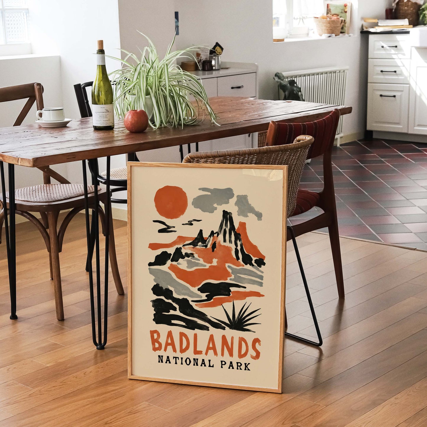 Badlands Poster For Living Room