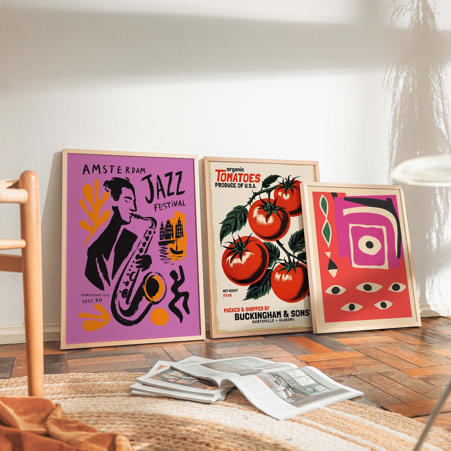 Amsterdam Jazz Festival Poster For Music Room