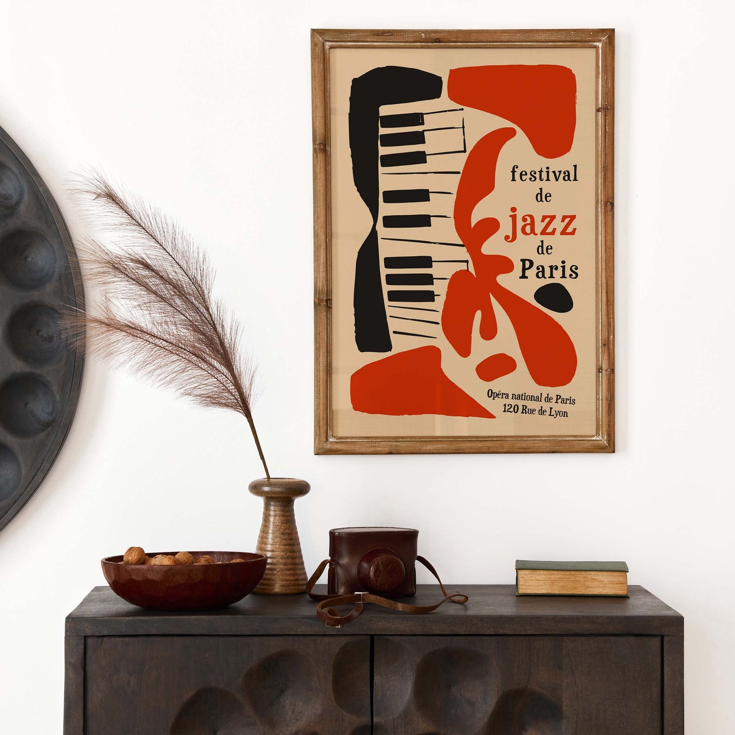 Paris Jazz Festival Poster For Music Room