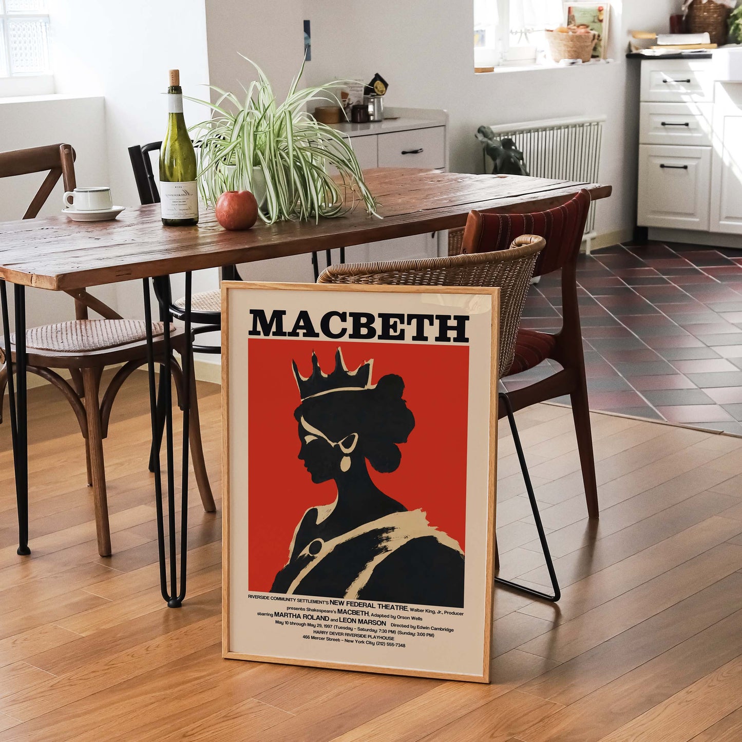 Macbeth Theatre Room Print