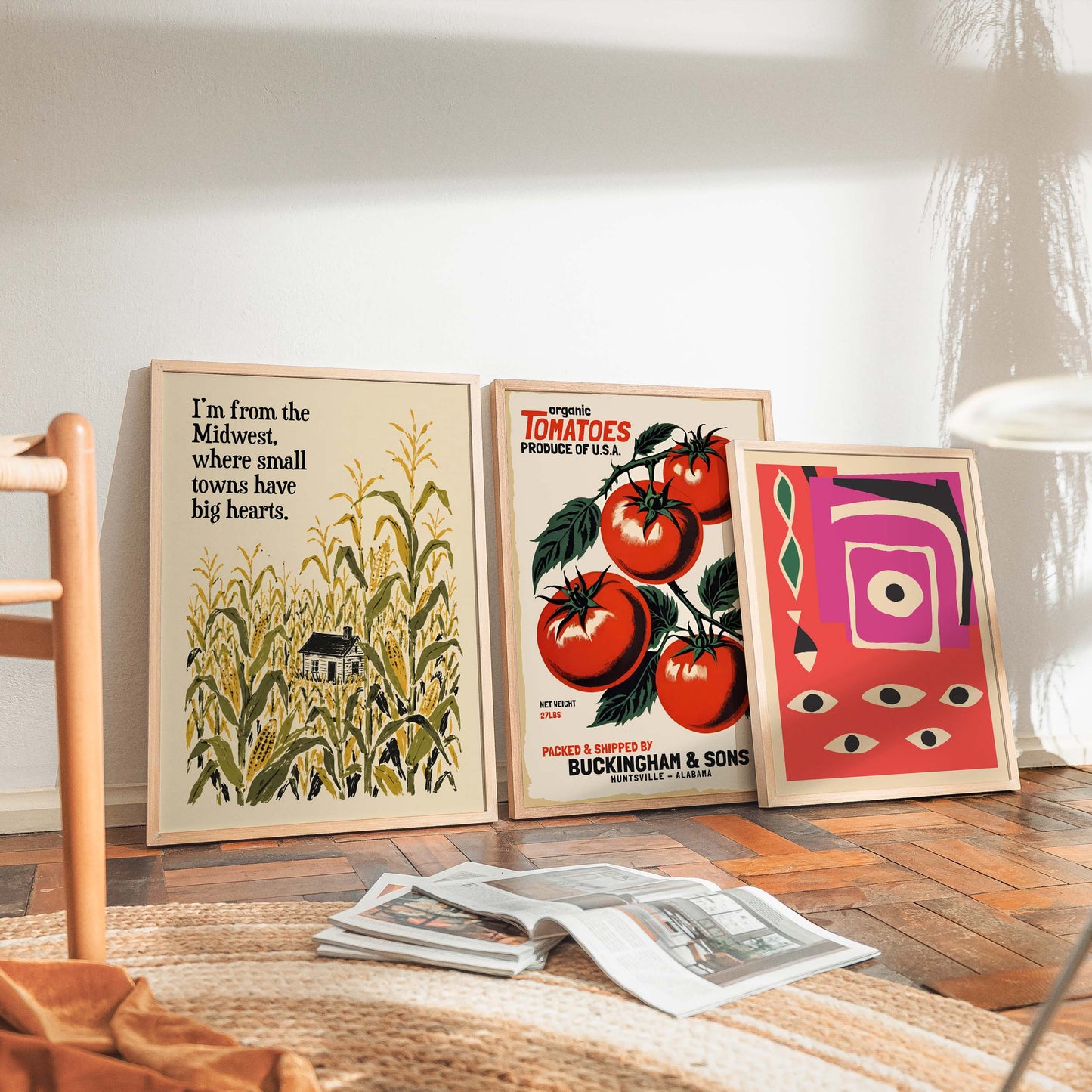 Midwest Home Living Room Art