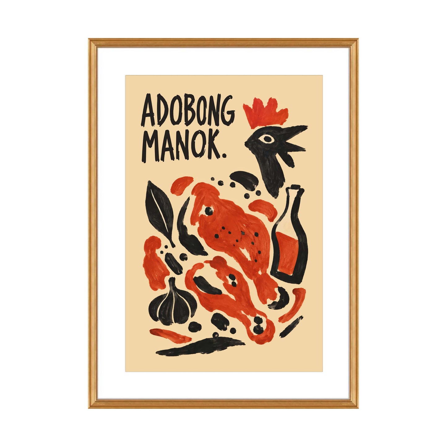 Adobong Manok Poster For Kitchen