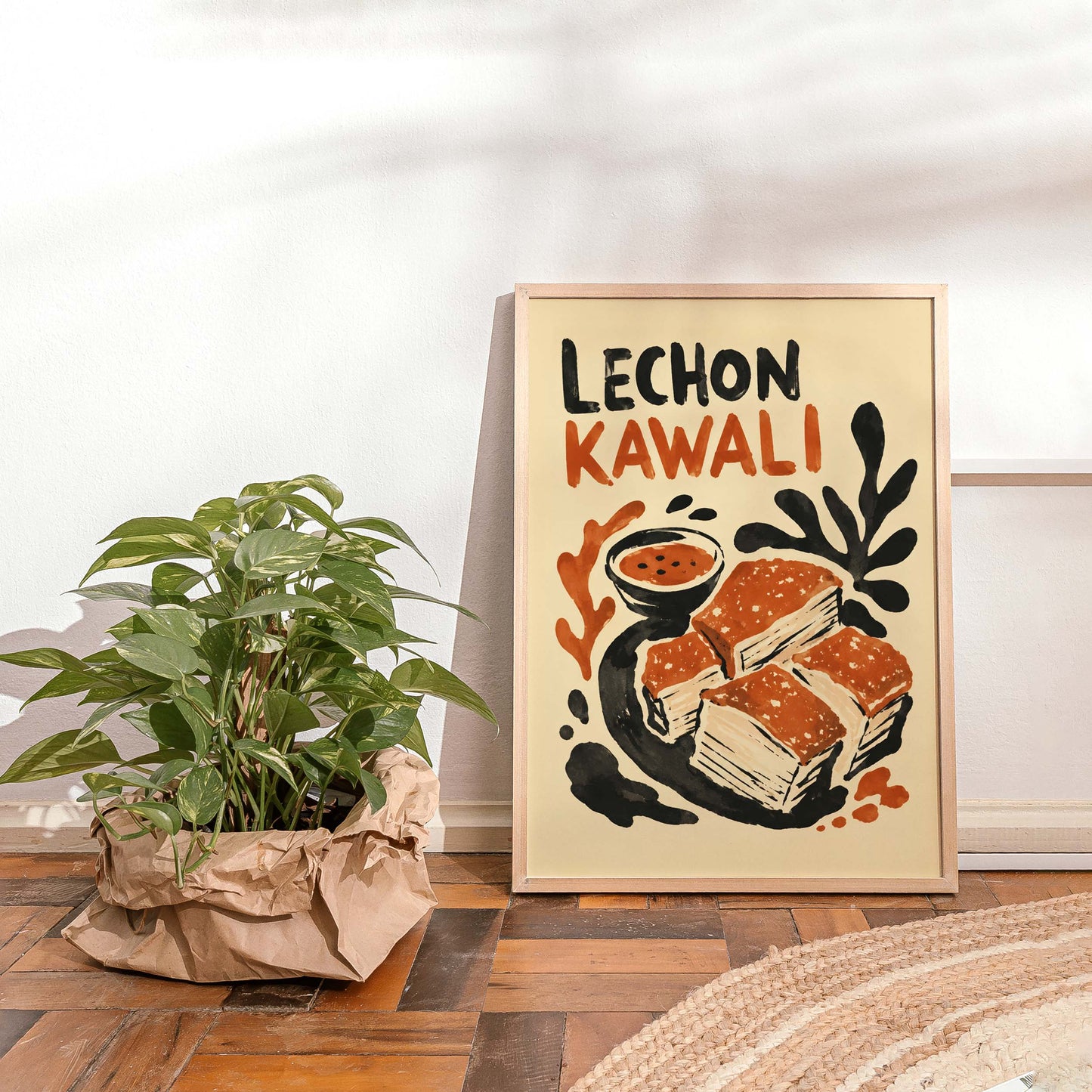 Lechon Kawali Kitchen Print