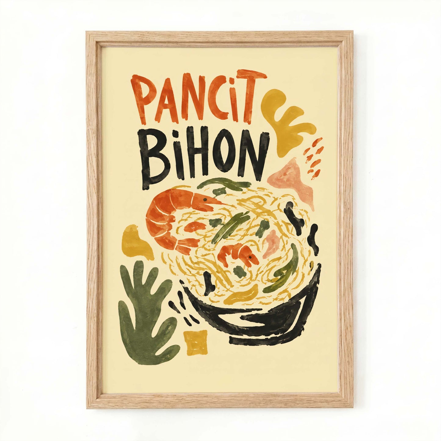 Pancit Bihon Poster For Kitchen
