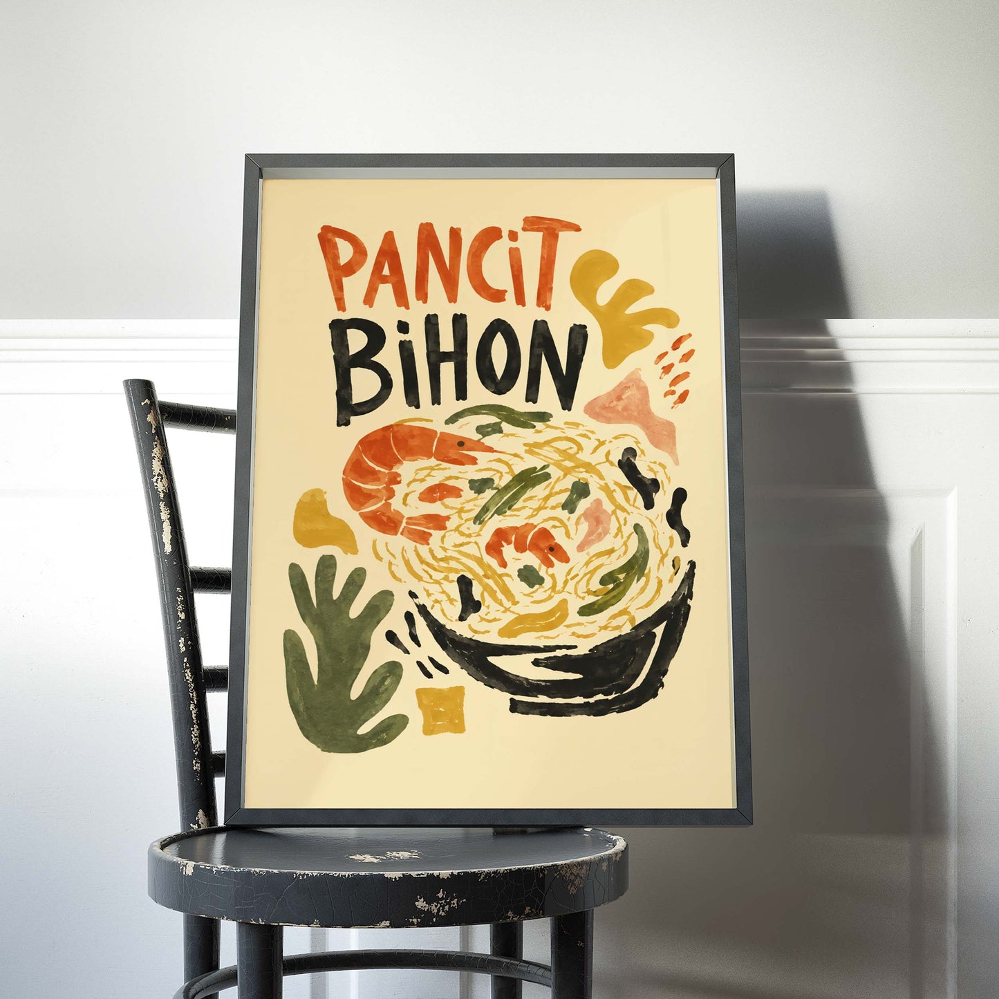 Pancit Bihon Poster For Kitchen