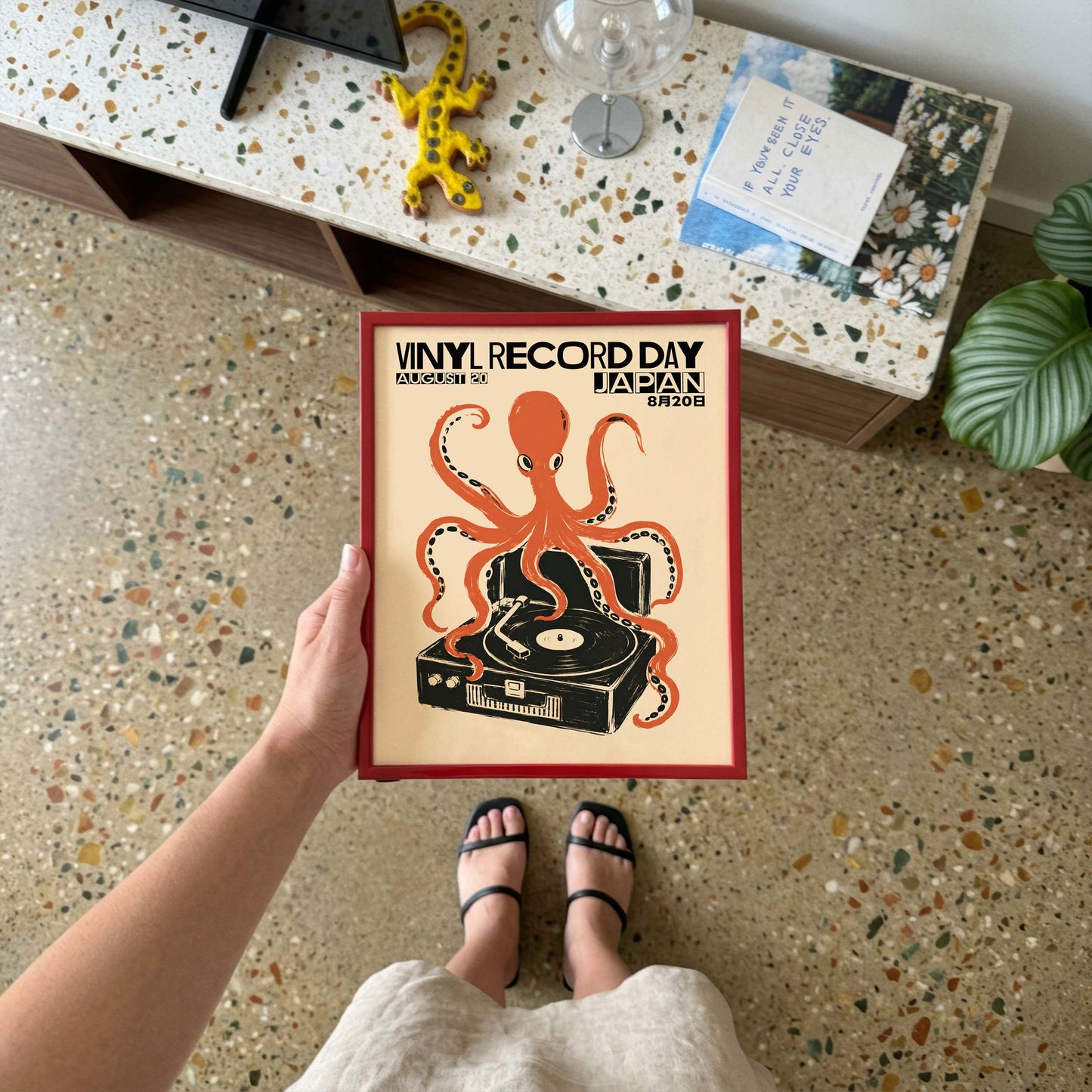 Vinyl Record Day Poster For Music Room
