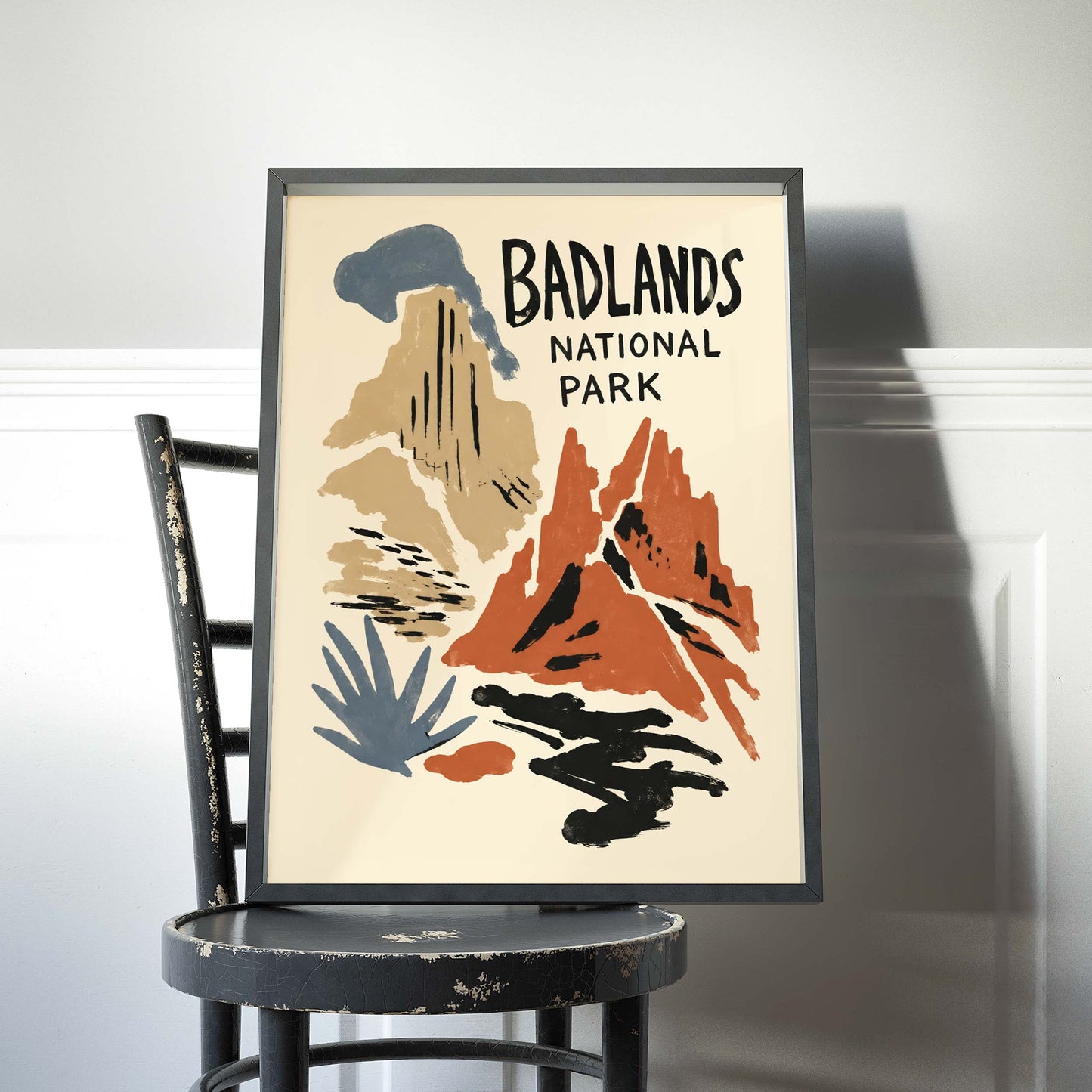 Badlands Poster For Home Office