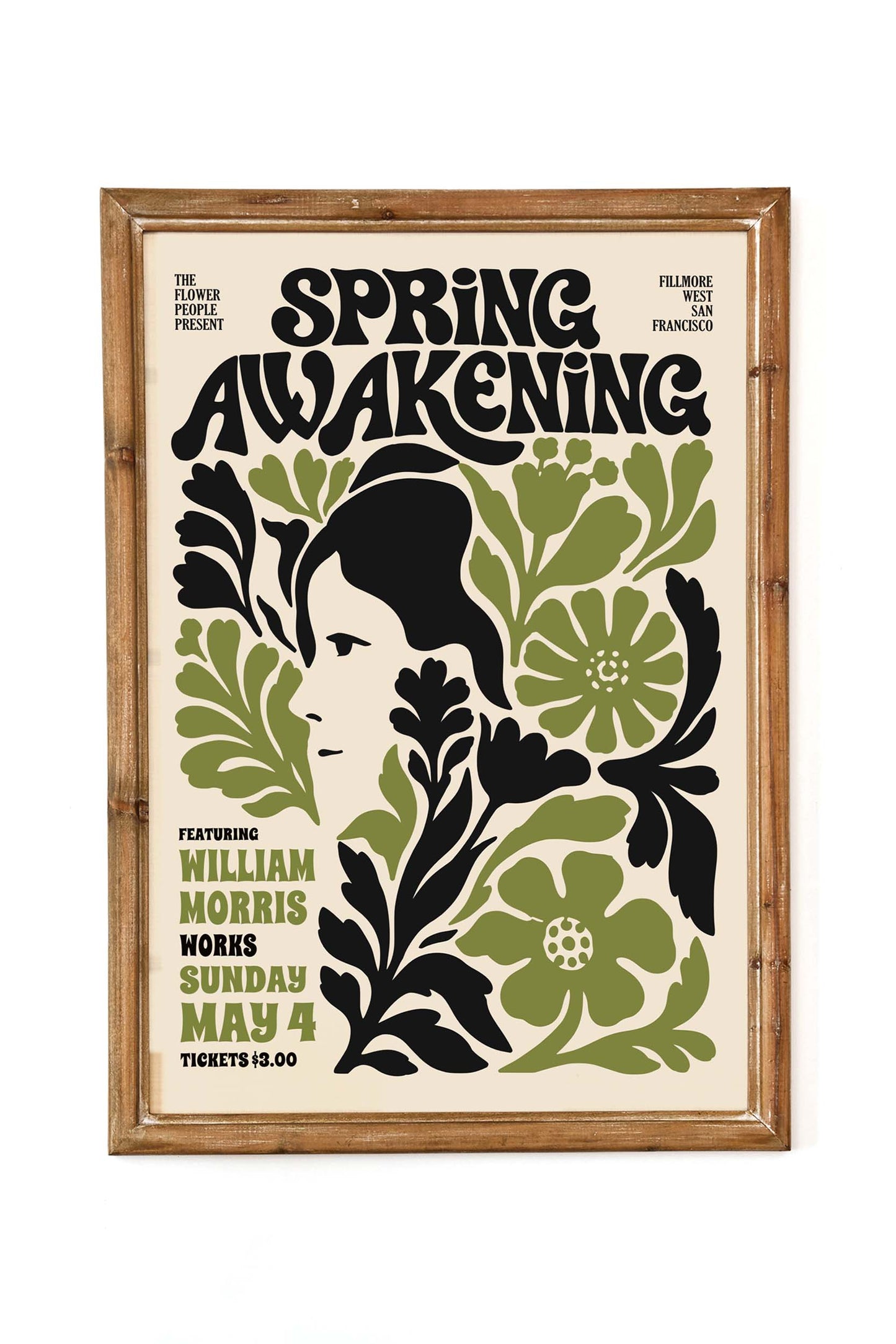 William Morris - Spring Awakening Floral Poster