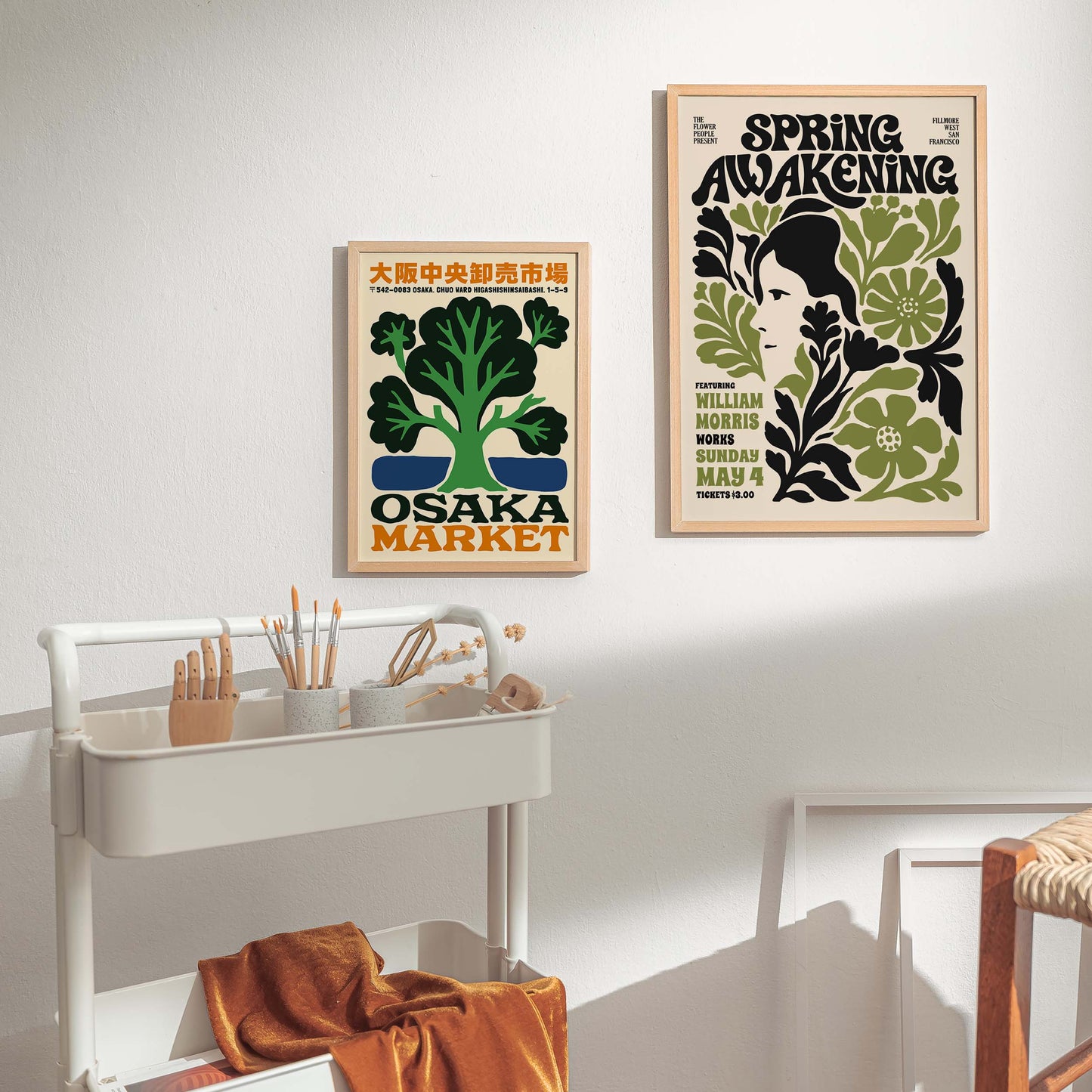 William Morris - Spring Awakening Floral Poster