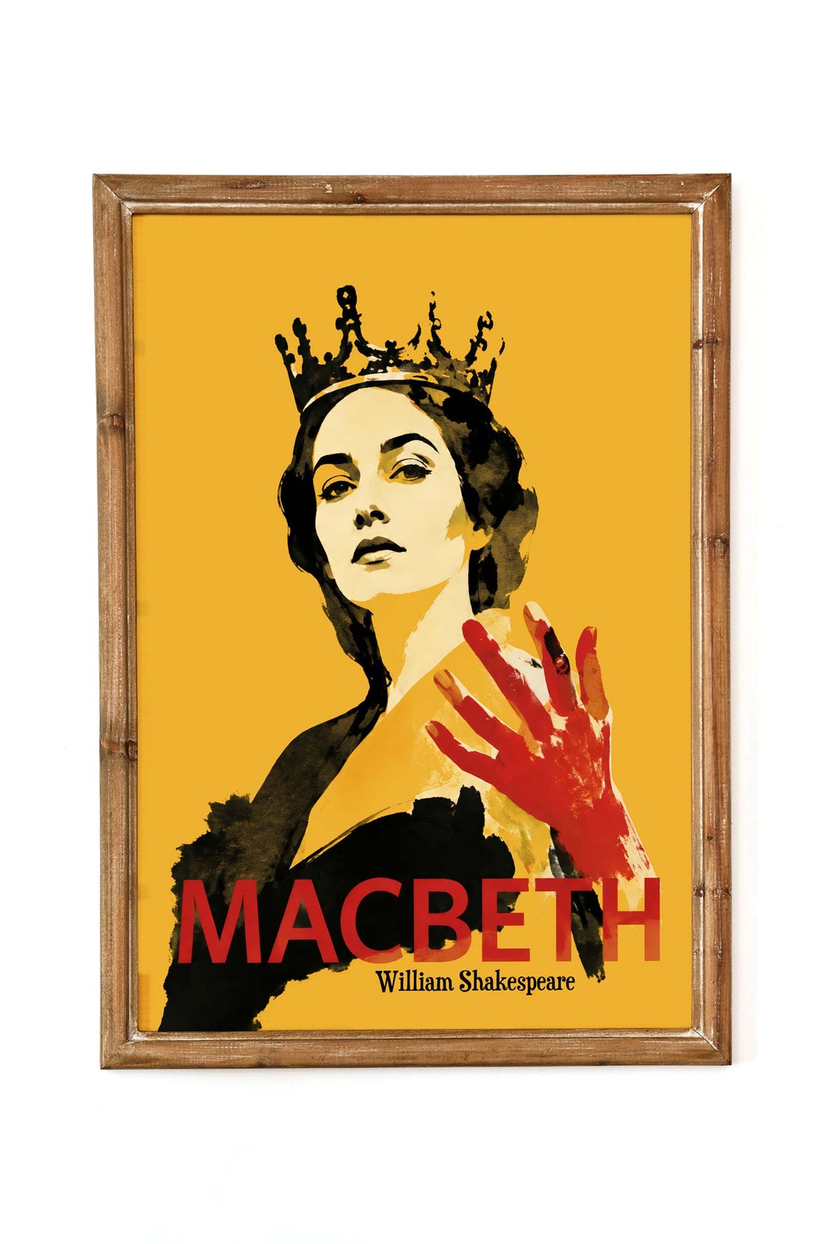 Macbeth Shakespeare Theatre Poster