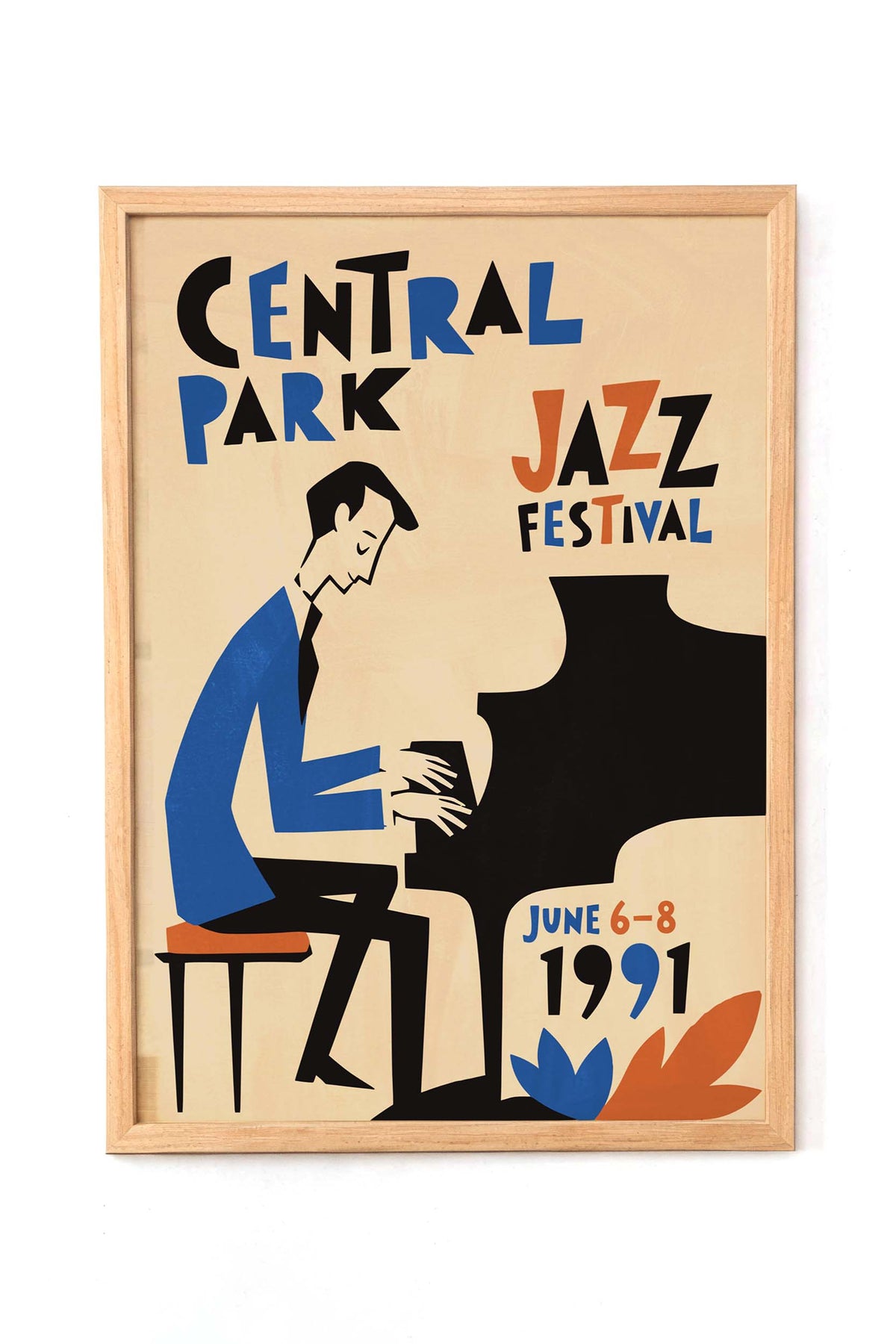 Central Park Jazz Festival Print