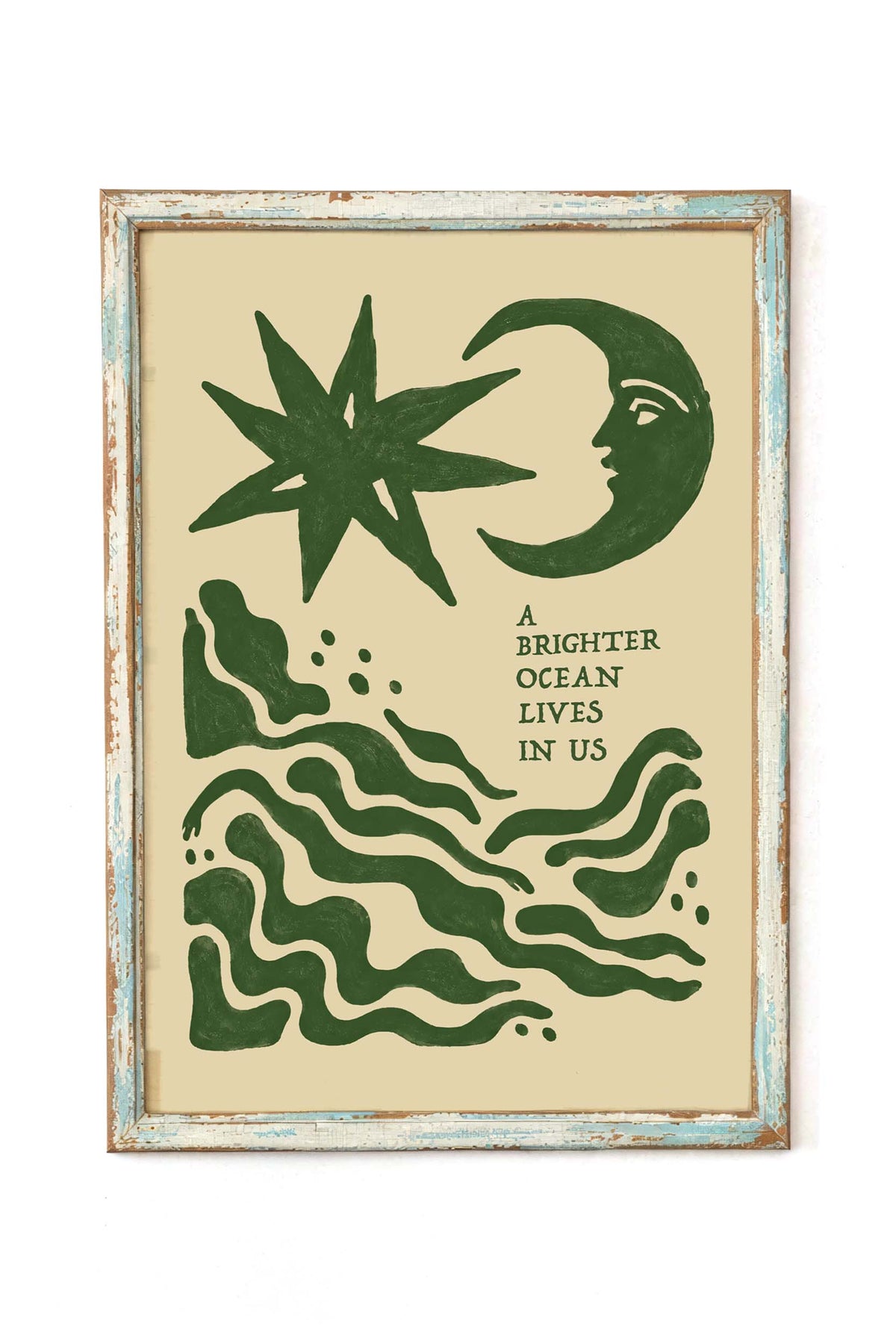 Brighter Ocean Waves Wall Art