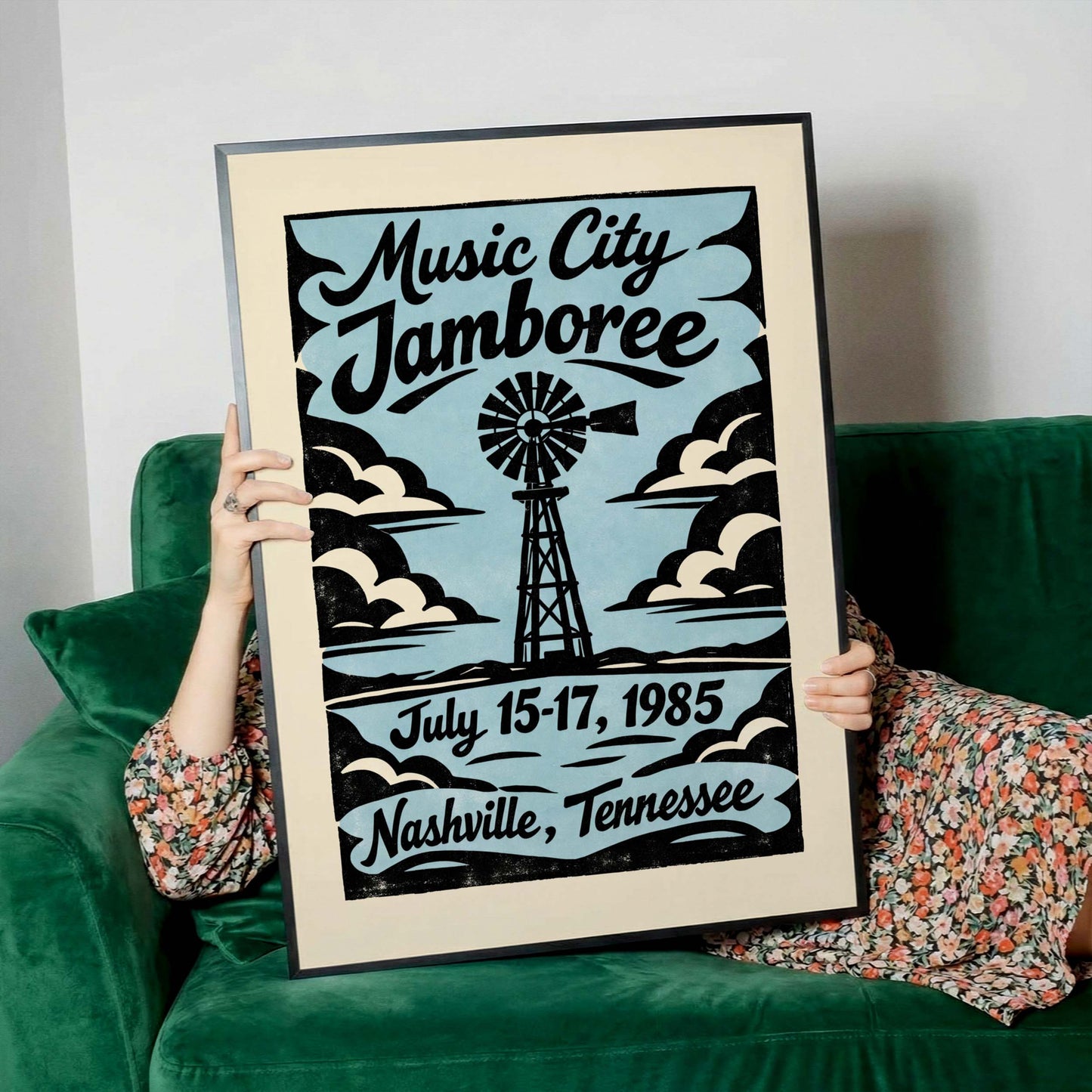 Music City Jamboree Poster Art Print