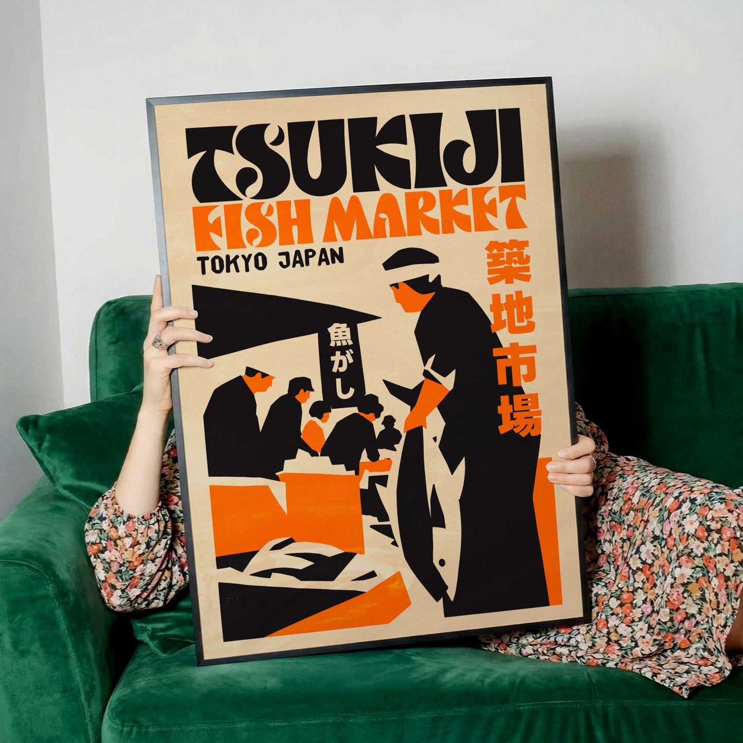 Tsukiji Fish Market Poster