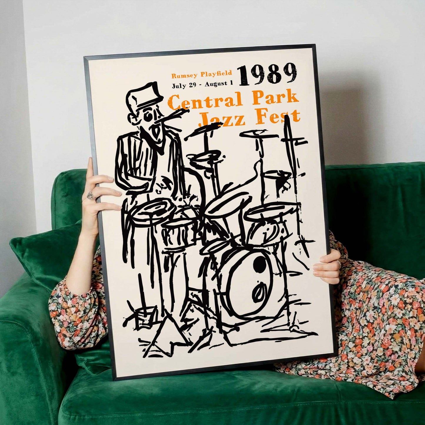Central Park Jazz Fest Poster