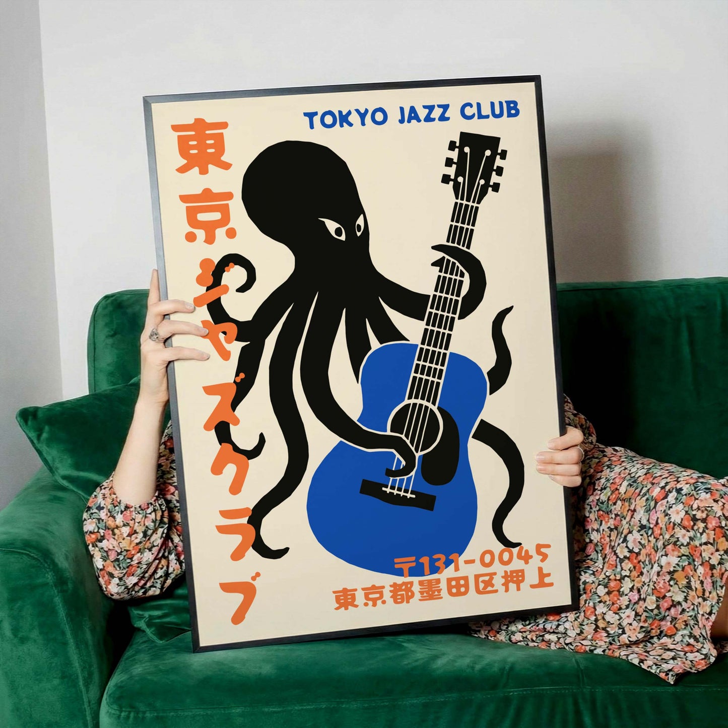 Tokyo Jazz Club Poster Print