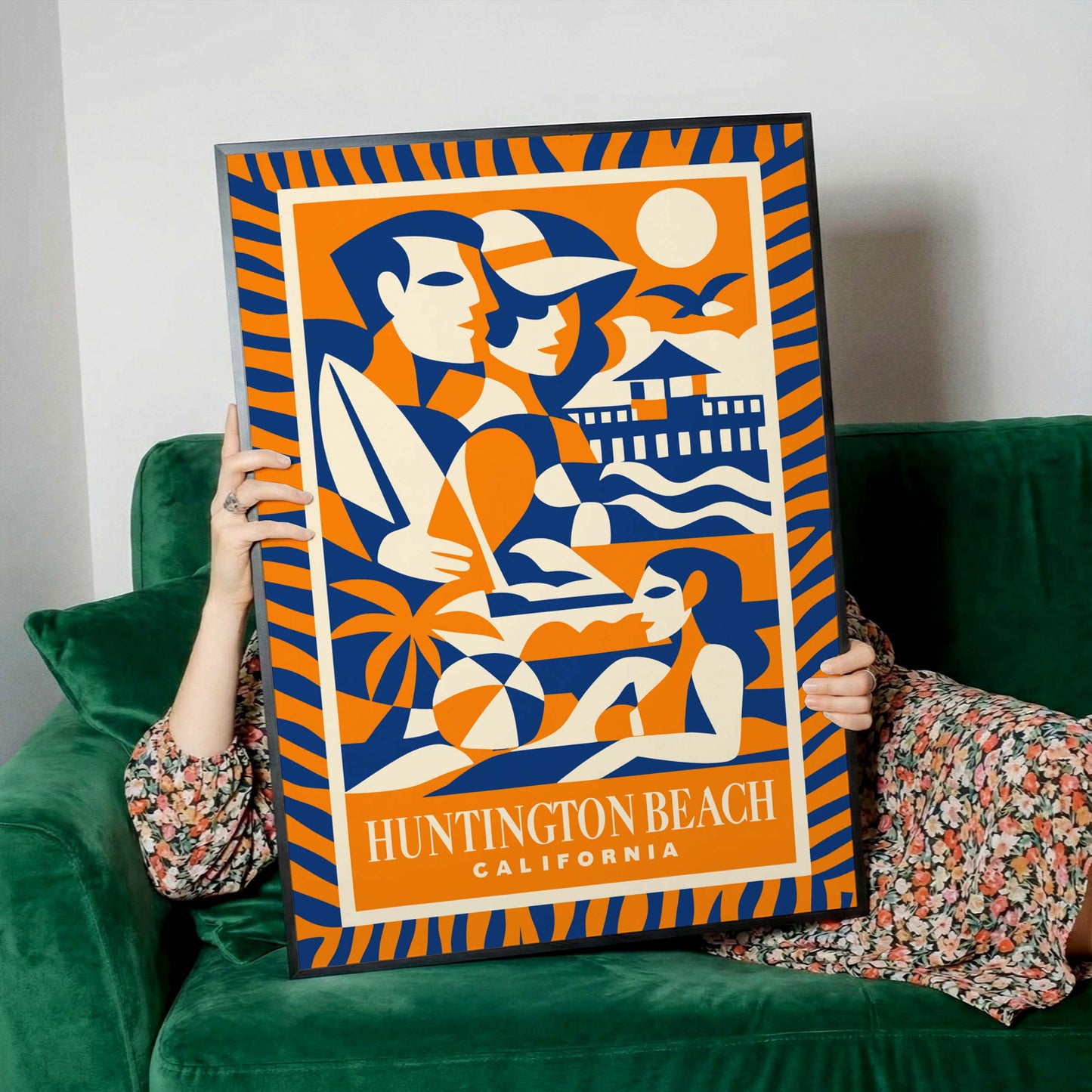 Huntington Beach California Poster