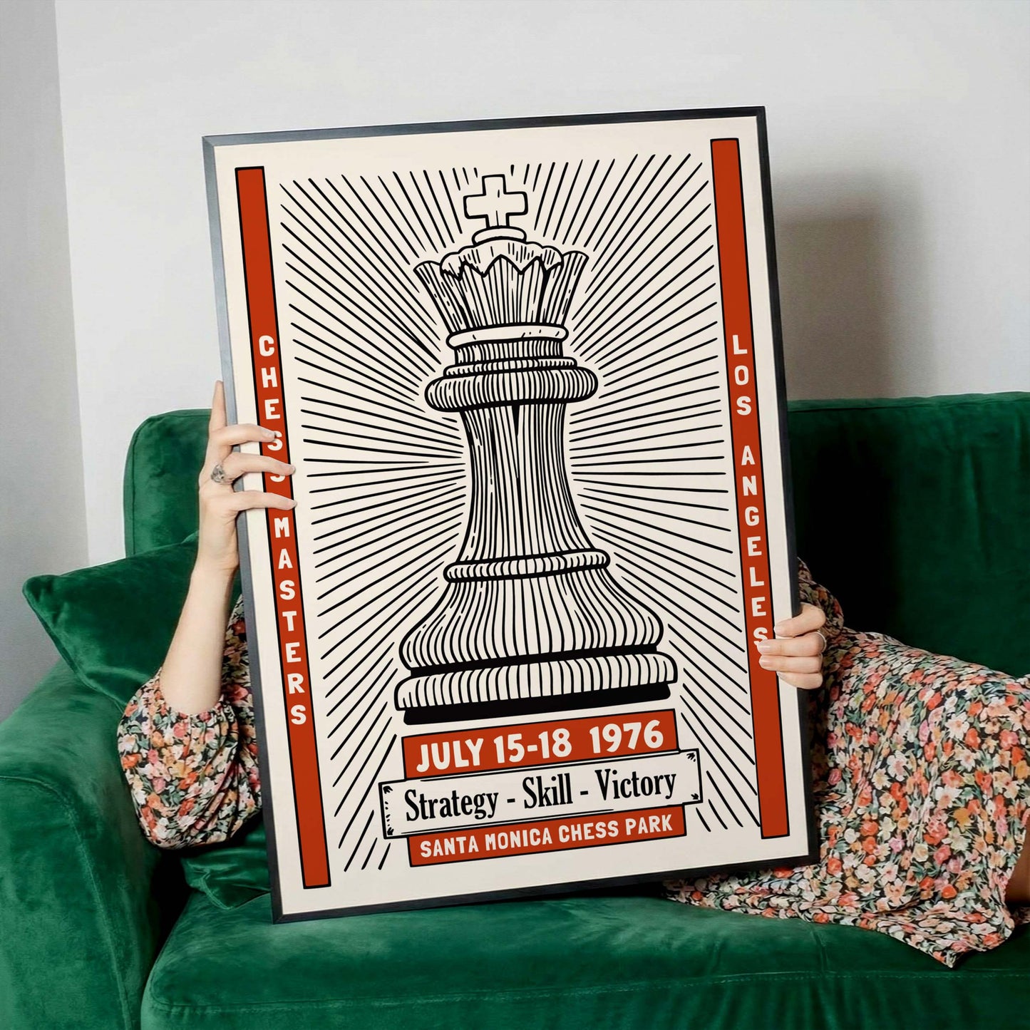 Chess Masters Strategy Poster Art Print