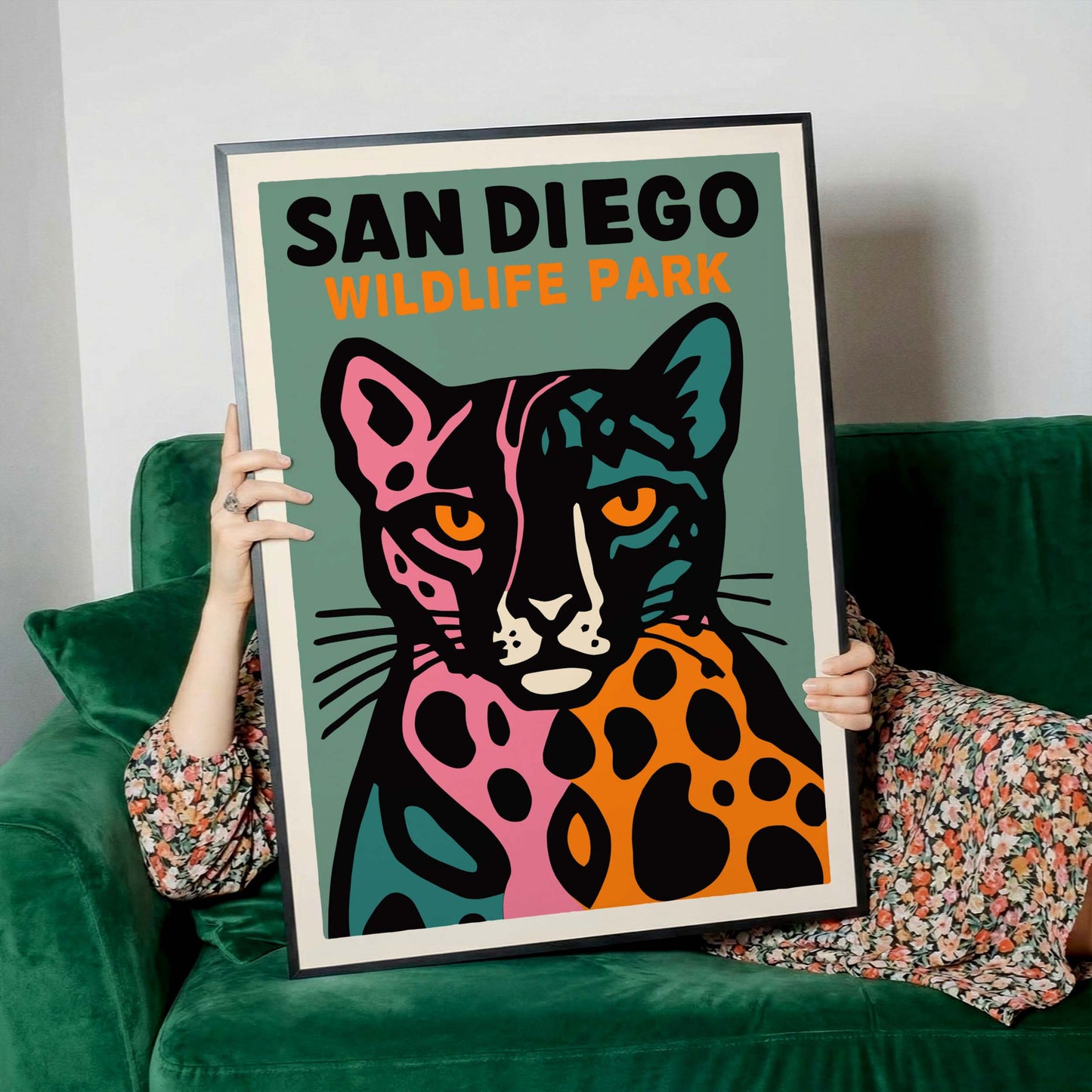 San Diego Wildlife Park Poster Print