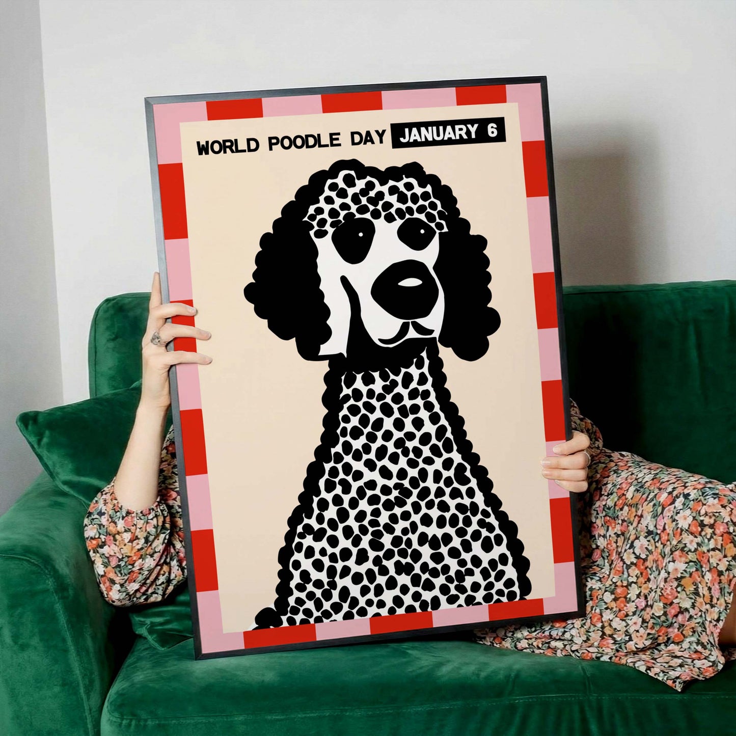 World Poodle Day January 6 Poster Print