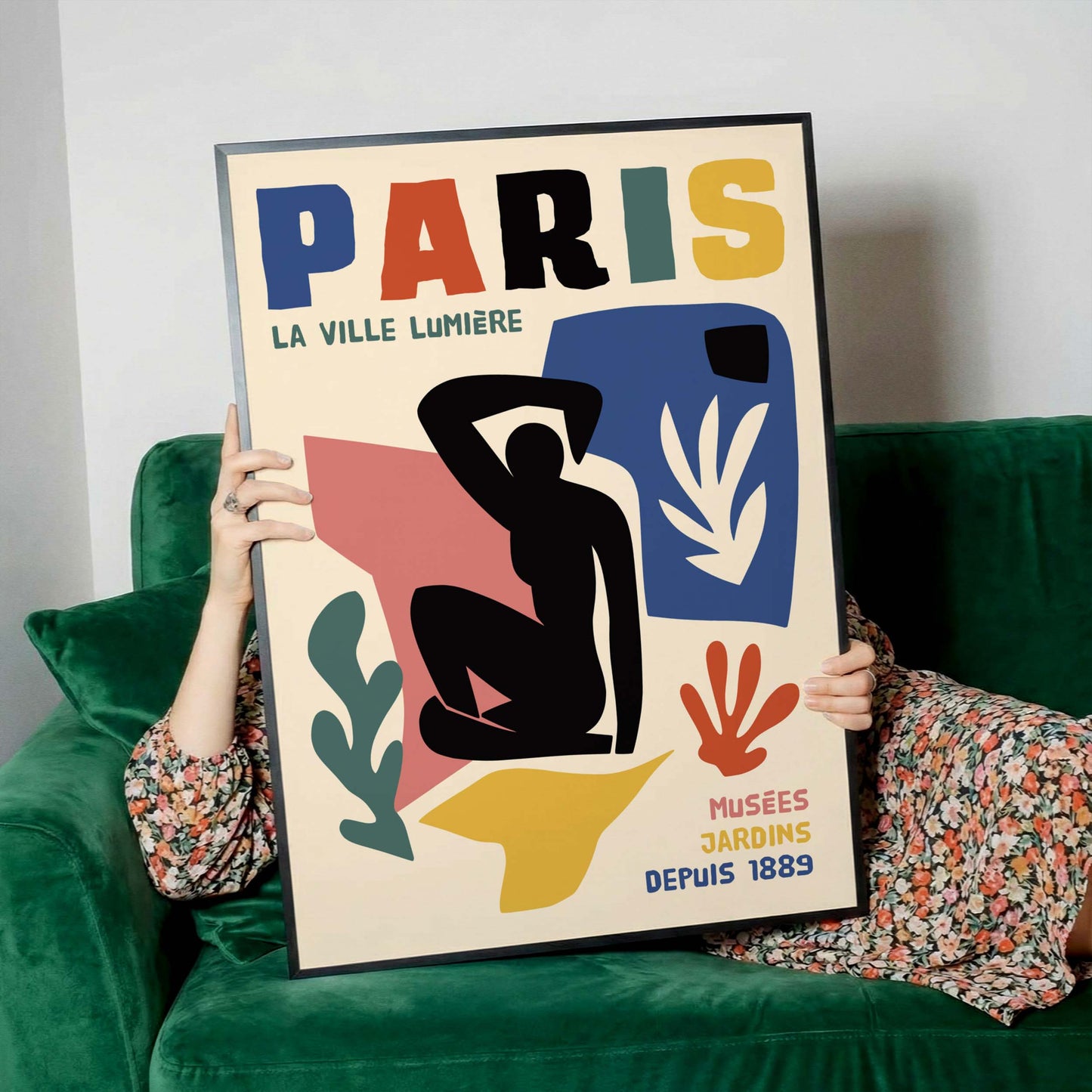 Paris Travel Wall Art Living Room
