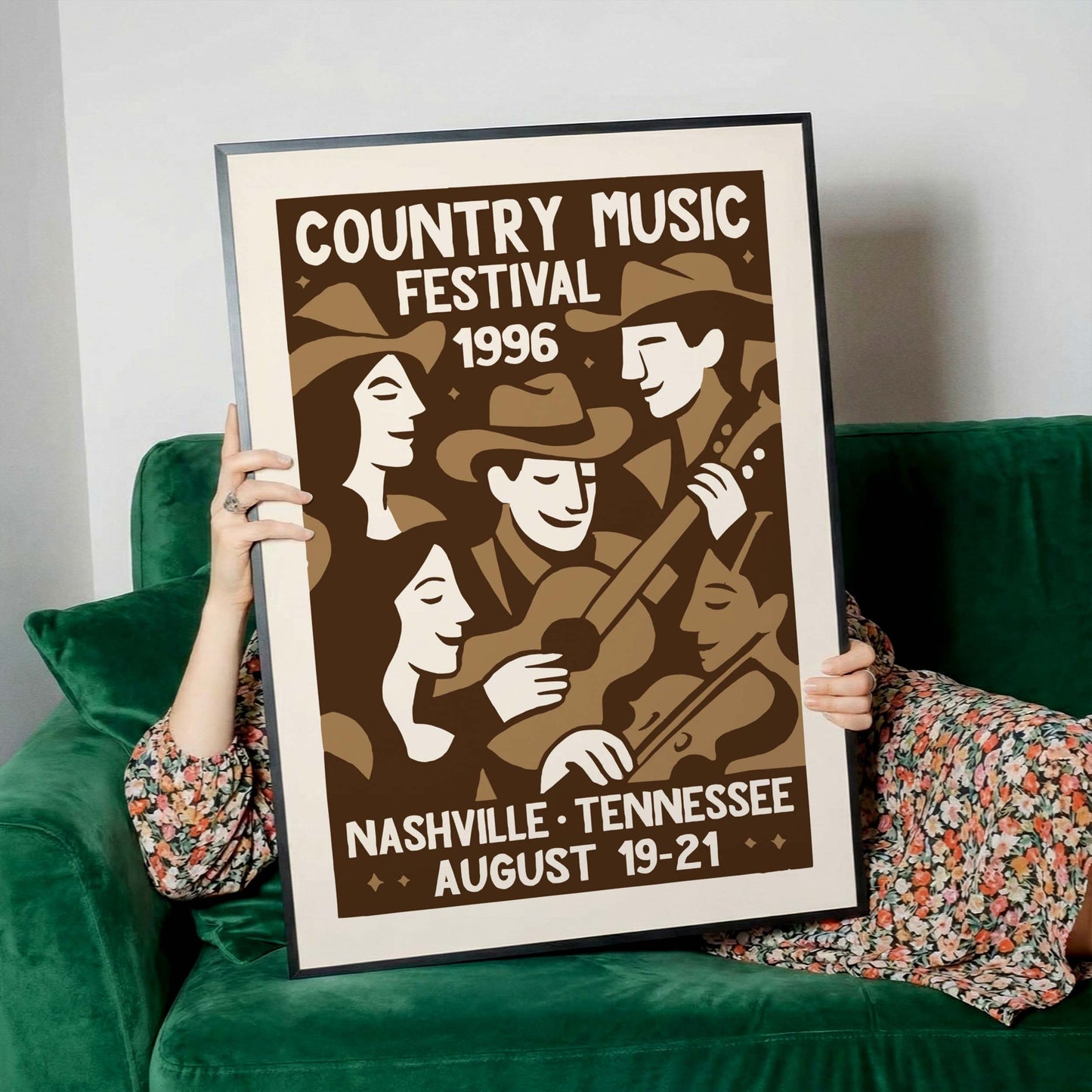 Country Music Festival Nashville Poster