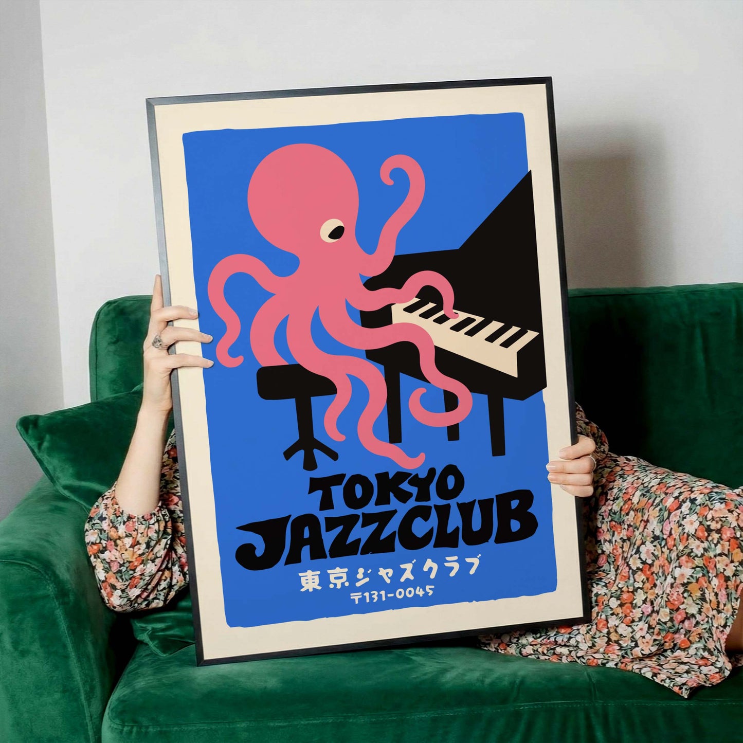 Tokyo Jazz Club Wall Art