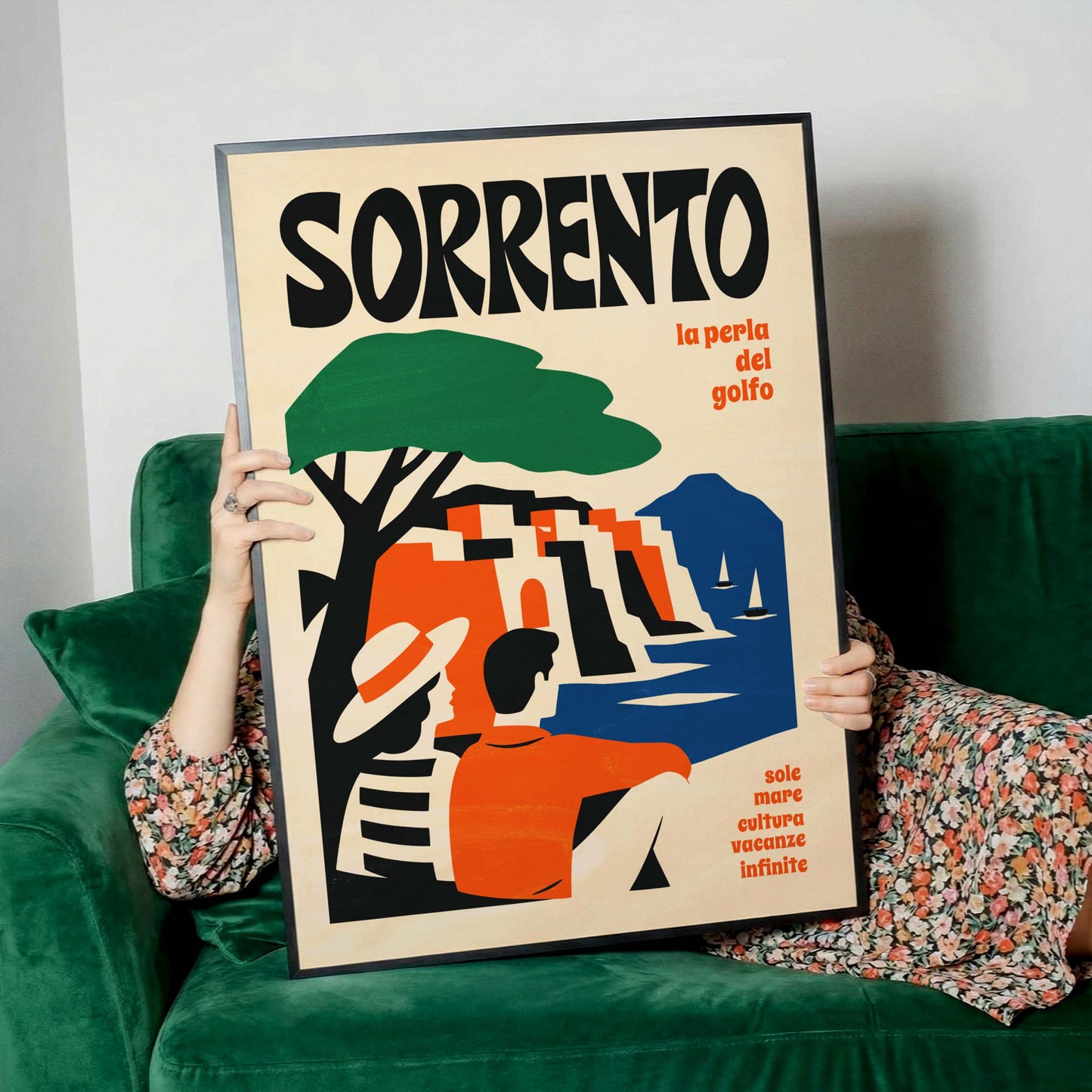 Sorrento Italy Travel Poster
