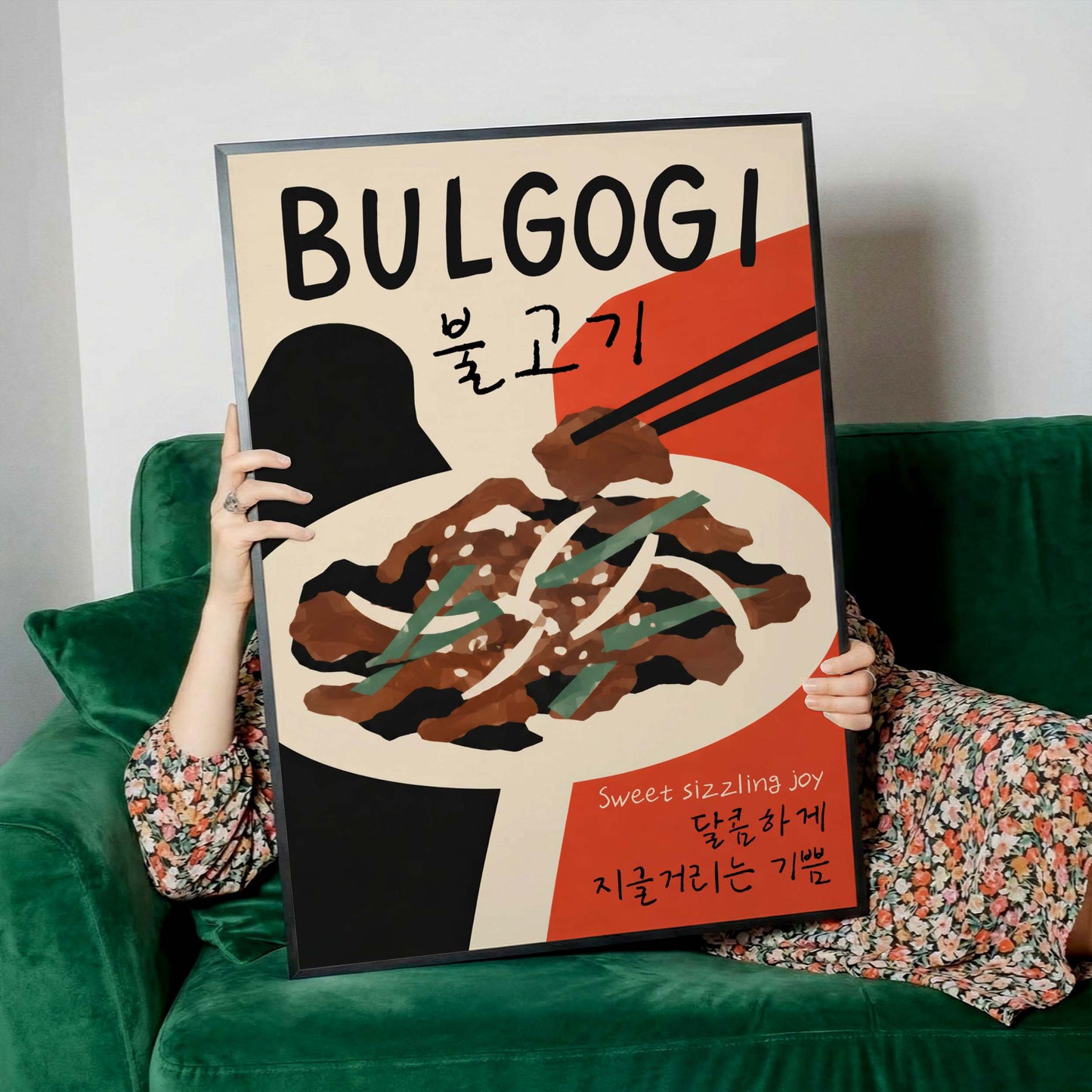Bulgogi Kitchen Dining Room Print