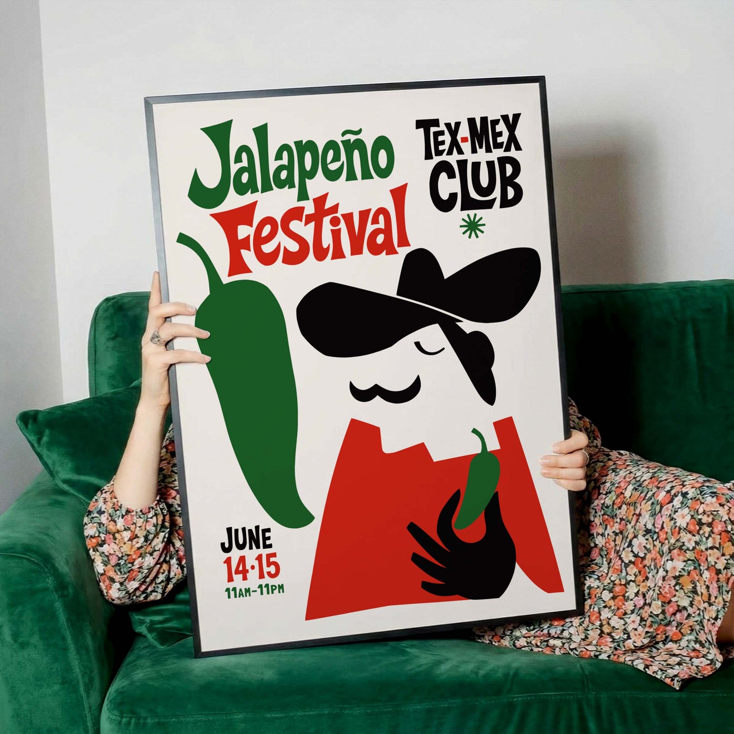 Jalapeno Tex Mex Poster Print