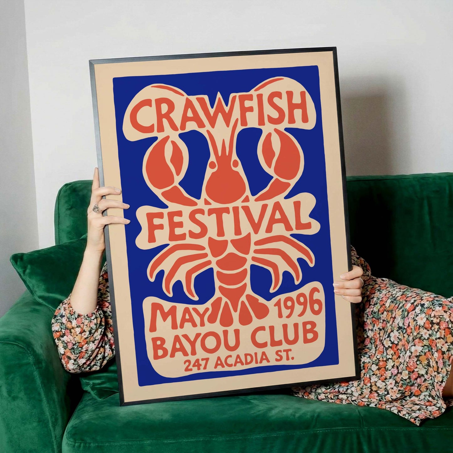 Crawfish Festival Poster Print