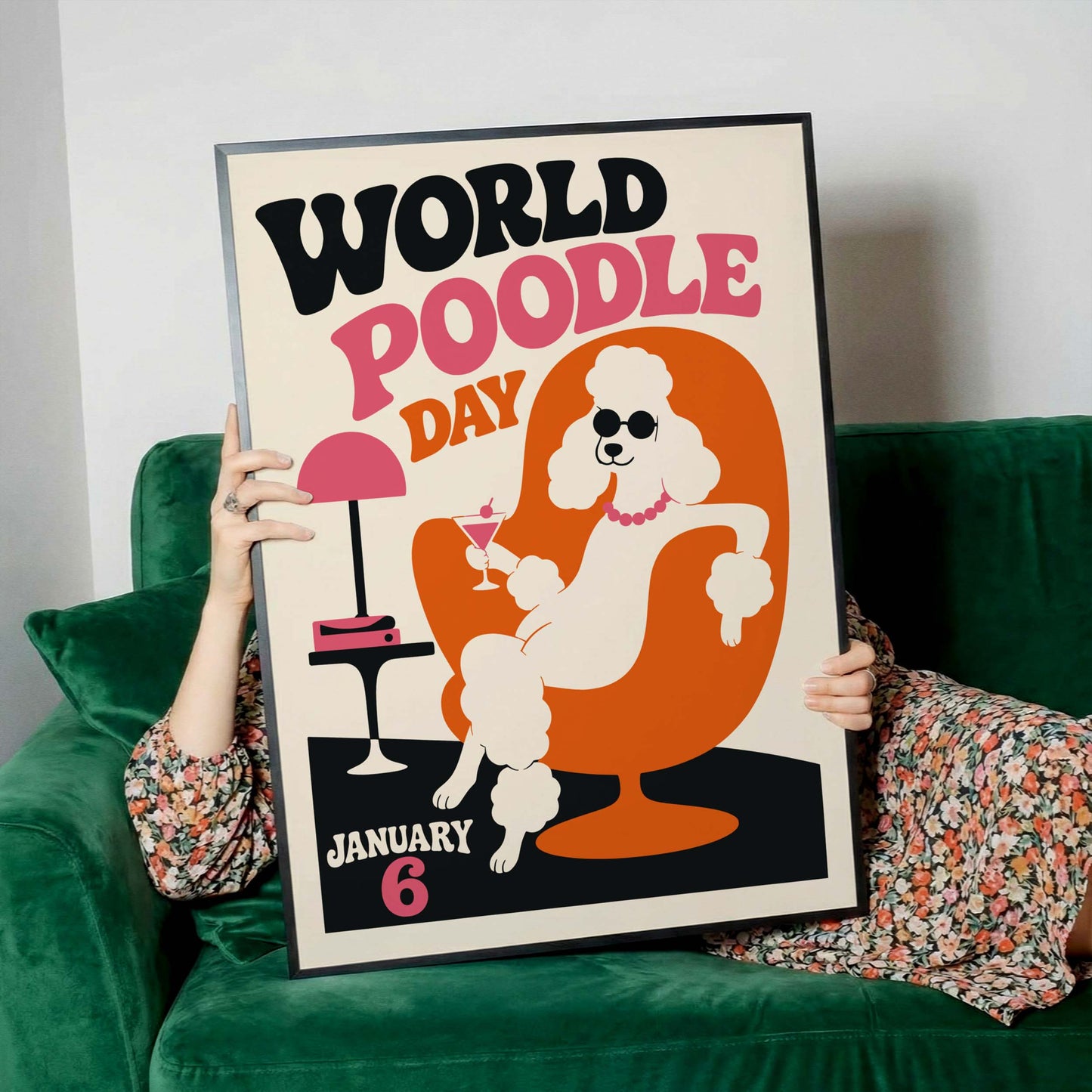 World Poodle Day Poster Print