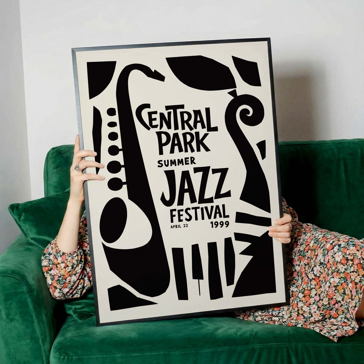 Central Park Jazz Festival Office Poster