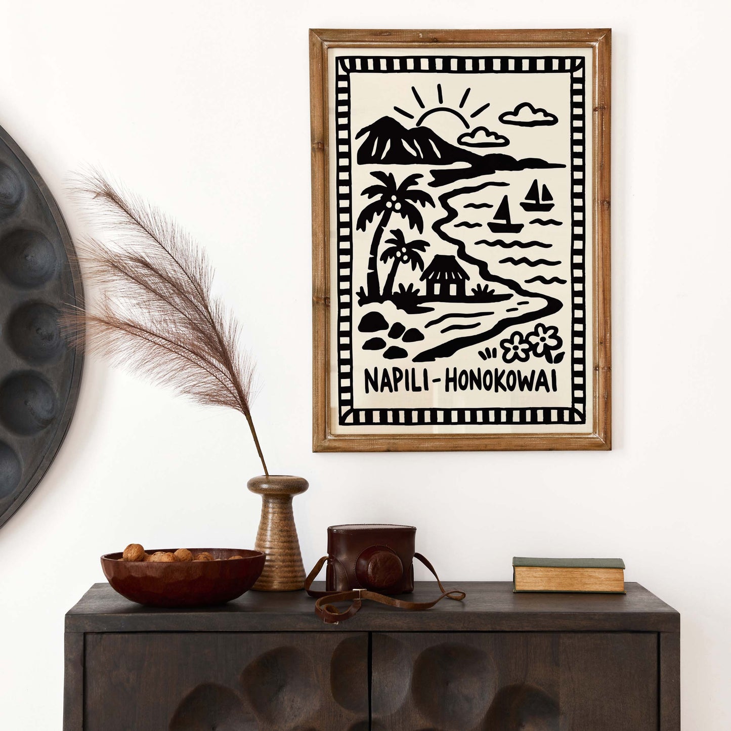Napili Honokowai Hawaii Poster Print